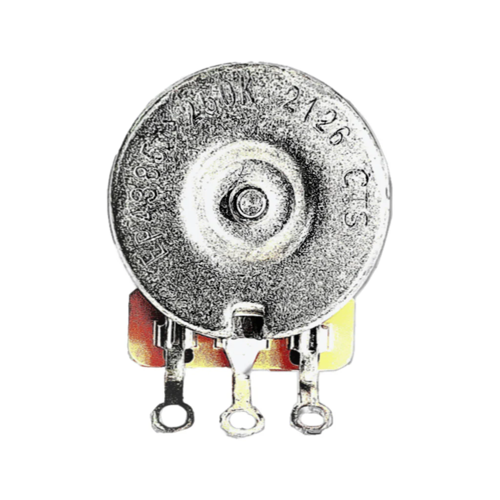 Allparts EP-4386-000 CTS 500K Vintage-style Split Audio Pot - Image 2