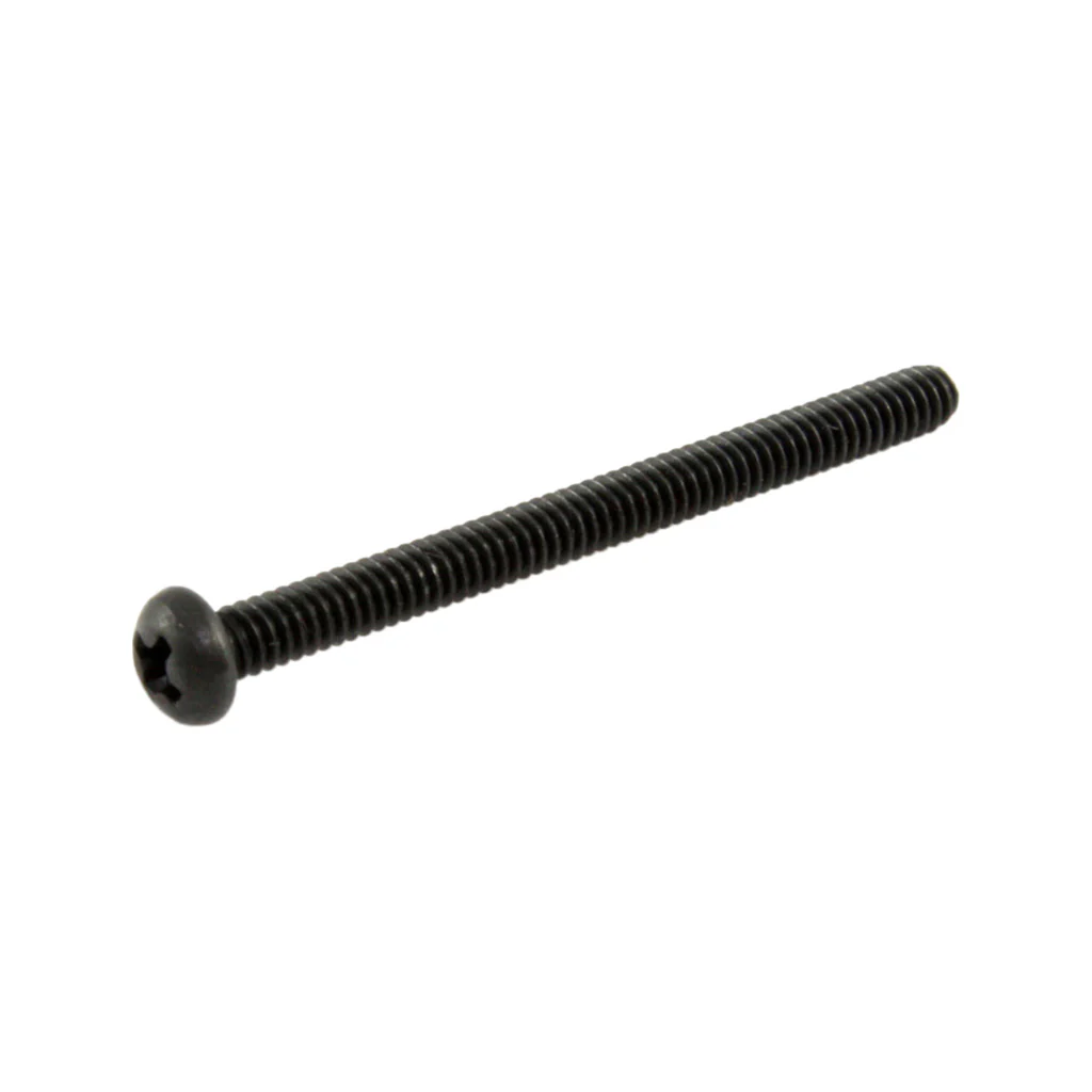 Allparts GS-0012 Long Humbucking Screws, Black, Pack of 4 - Image 2