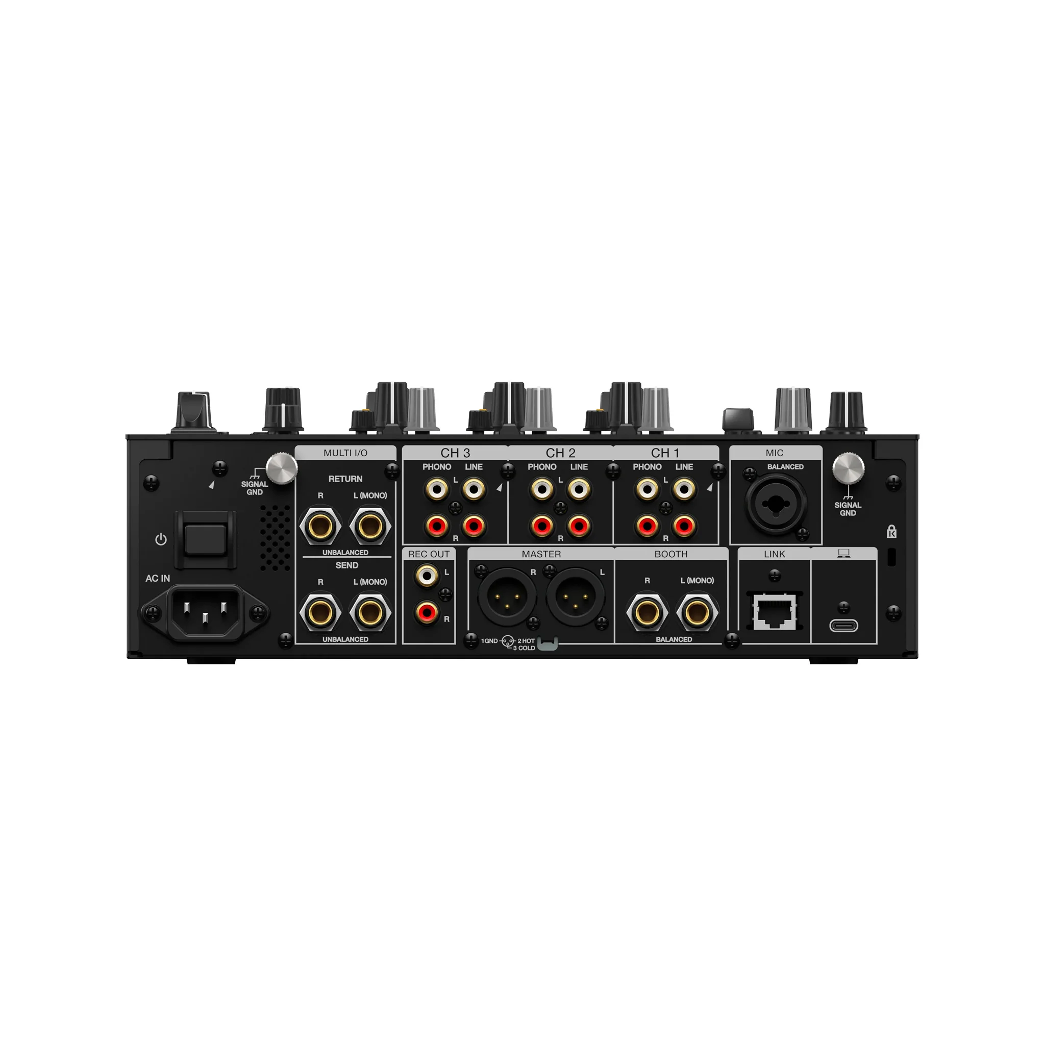AlphaTheta DJM-V5 3-Channel DJ Mixer - Image 4