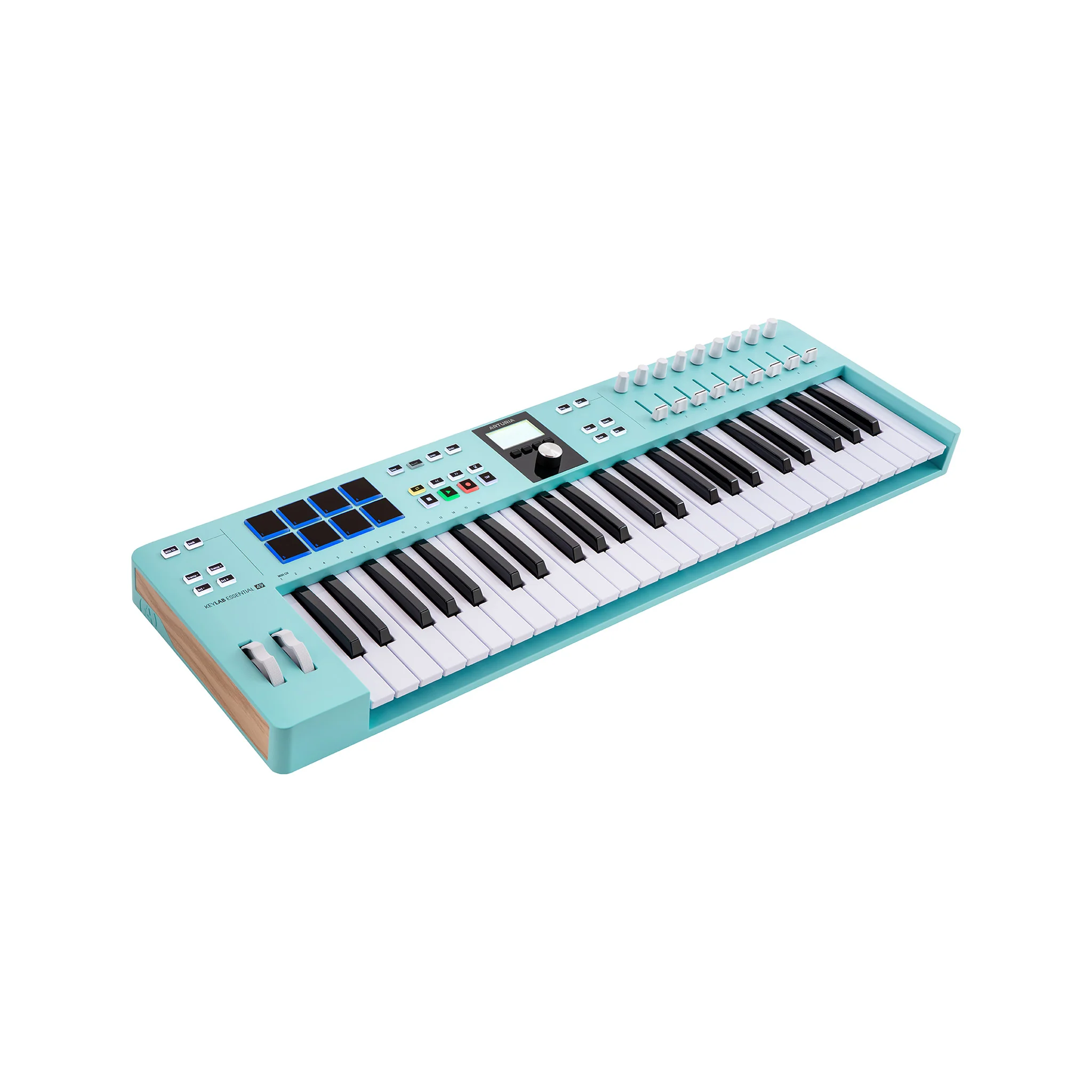 Arturia KeyLab Essential 49 Mk3 Keyboard Controller, Aquamarine - Image 2