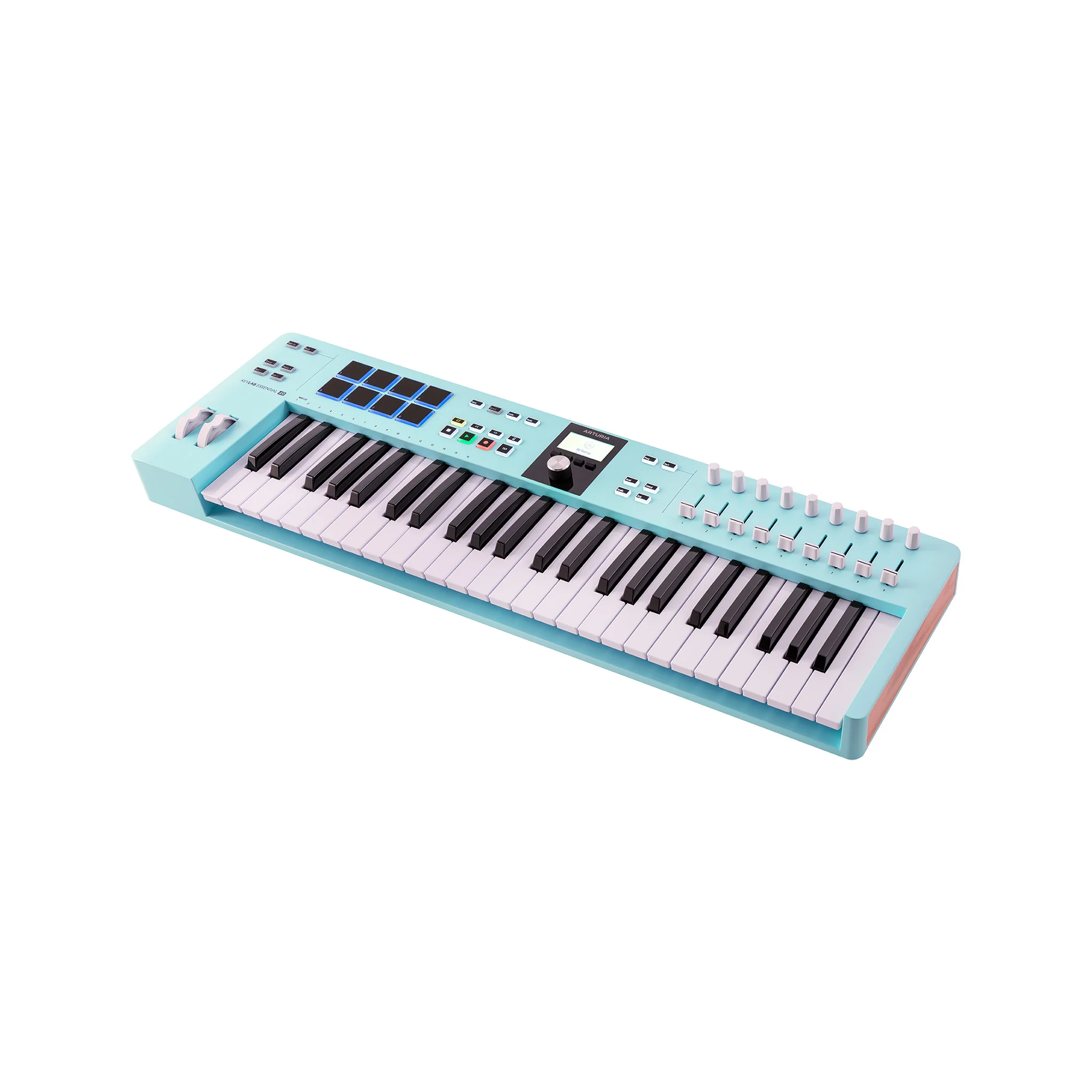 Arturia KeyLab Essential 49 Mk3 Keyboard Controller, Aquamarine - Image 3