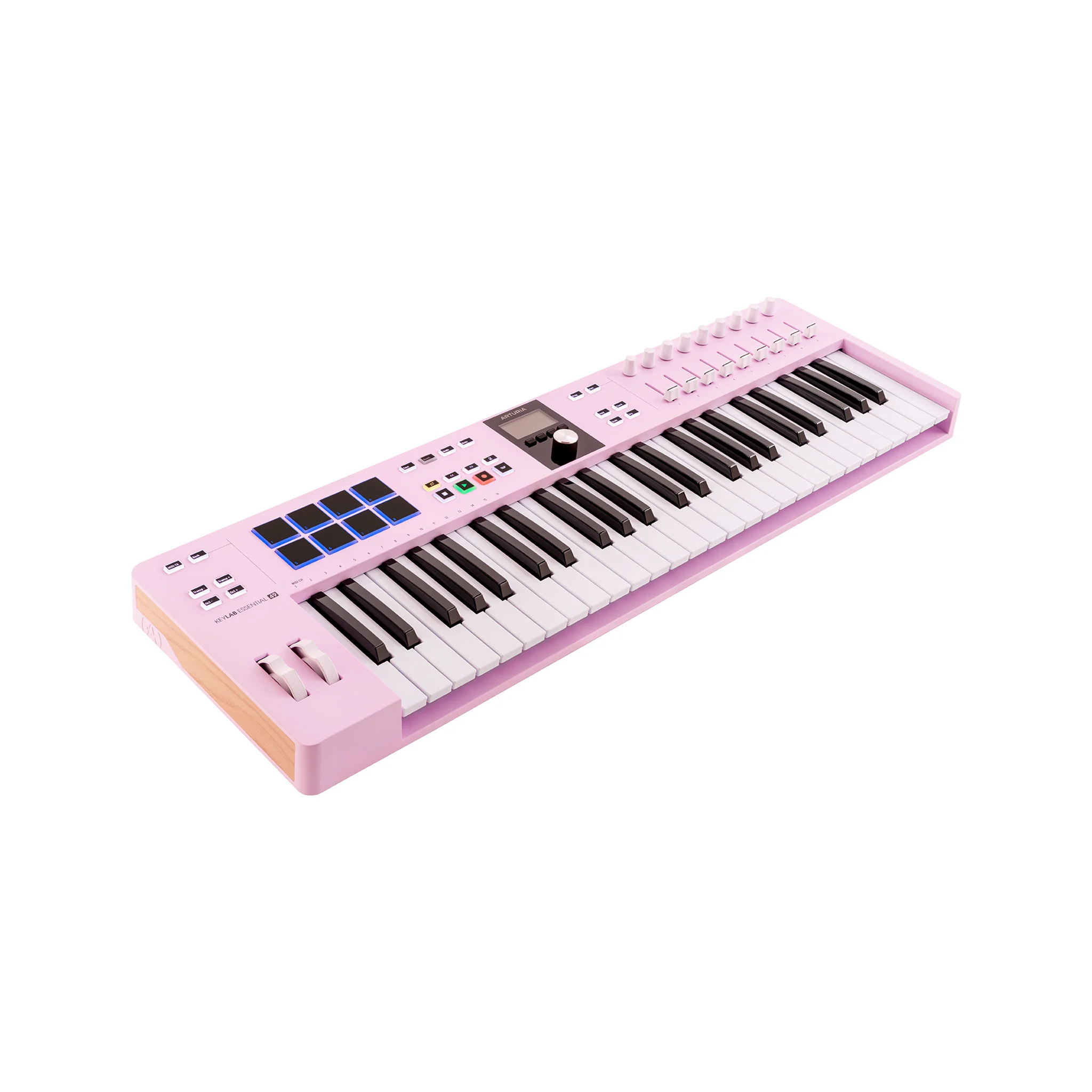 Arturia KeyLab Essential 49 Mk3 Keyboard Controller, Rose Quartz - Image 2
