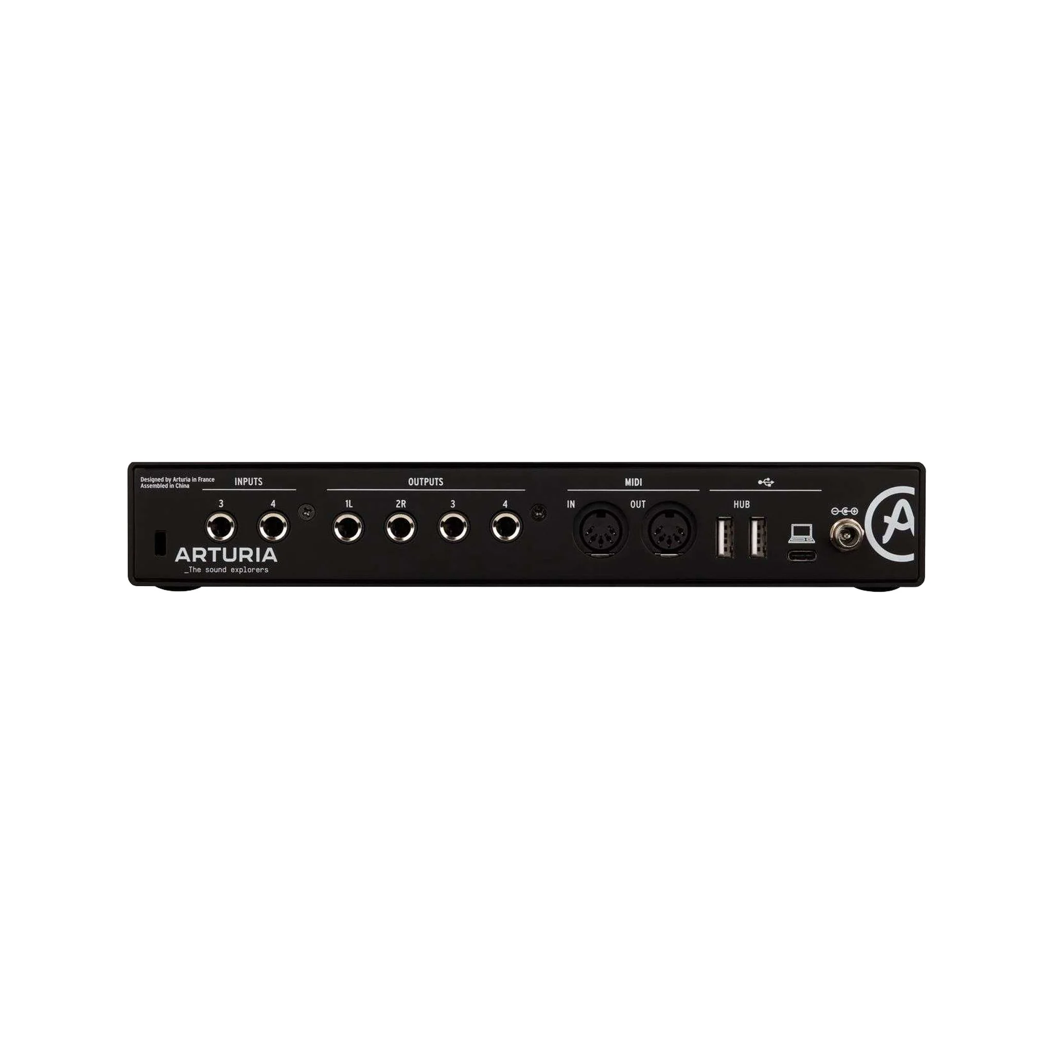 Arturia MiniFuse 4 USB-C Audio Interface, Black - Image 2