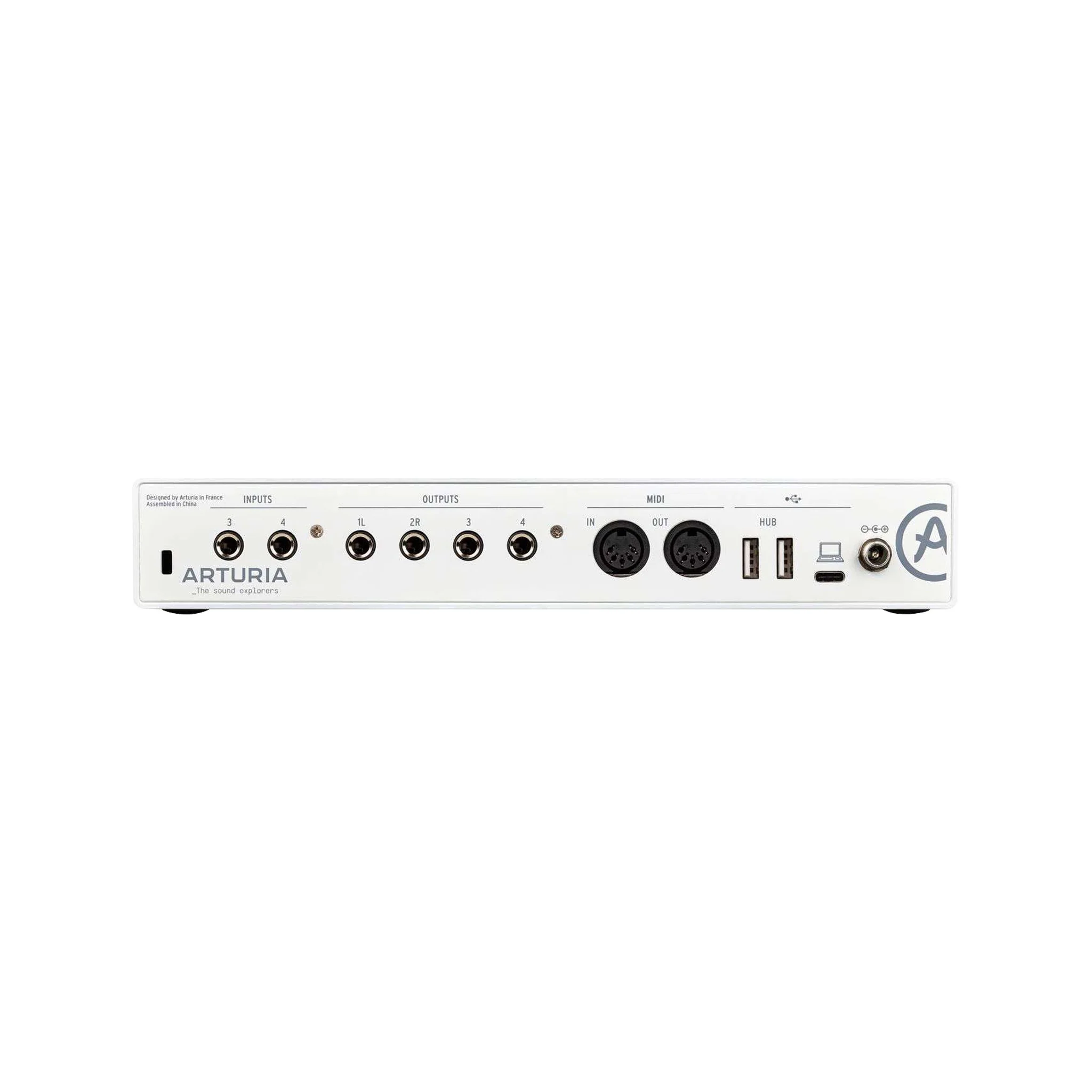 Arturia MiniFuse 4 USB-C Audio Interface, White - Image 2