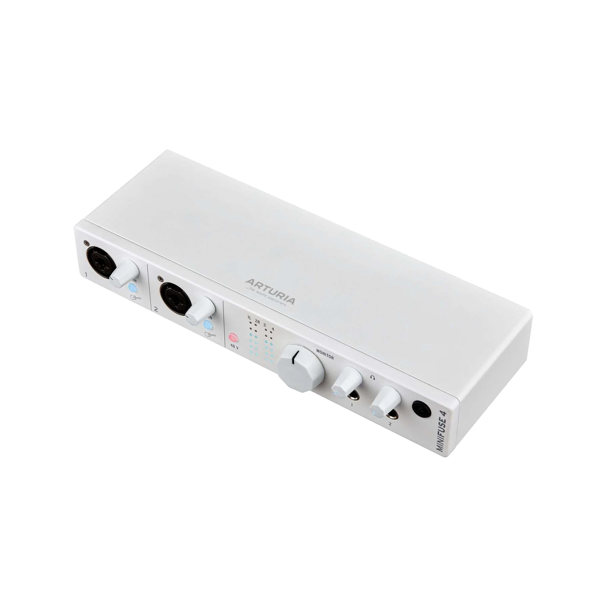 Arturia MiniFuse 4 USB-C Audio Interface, White - Image 3