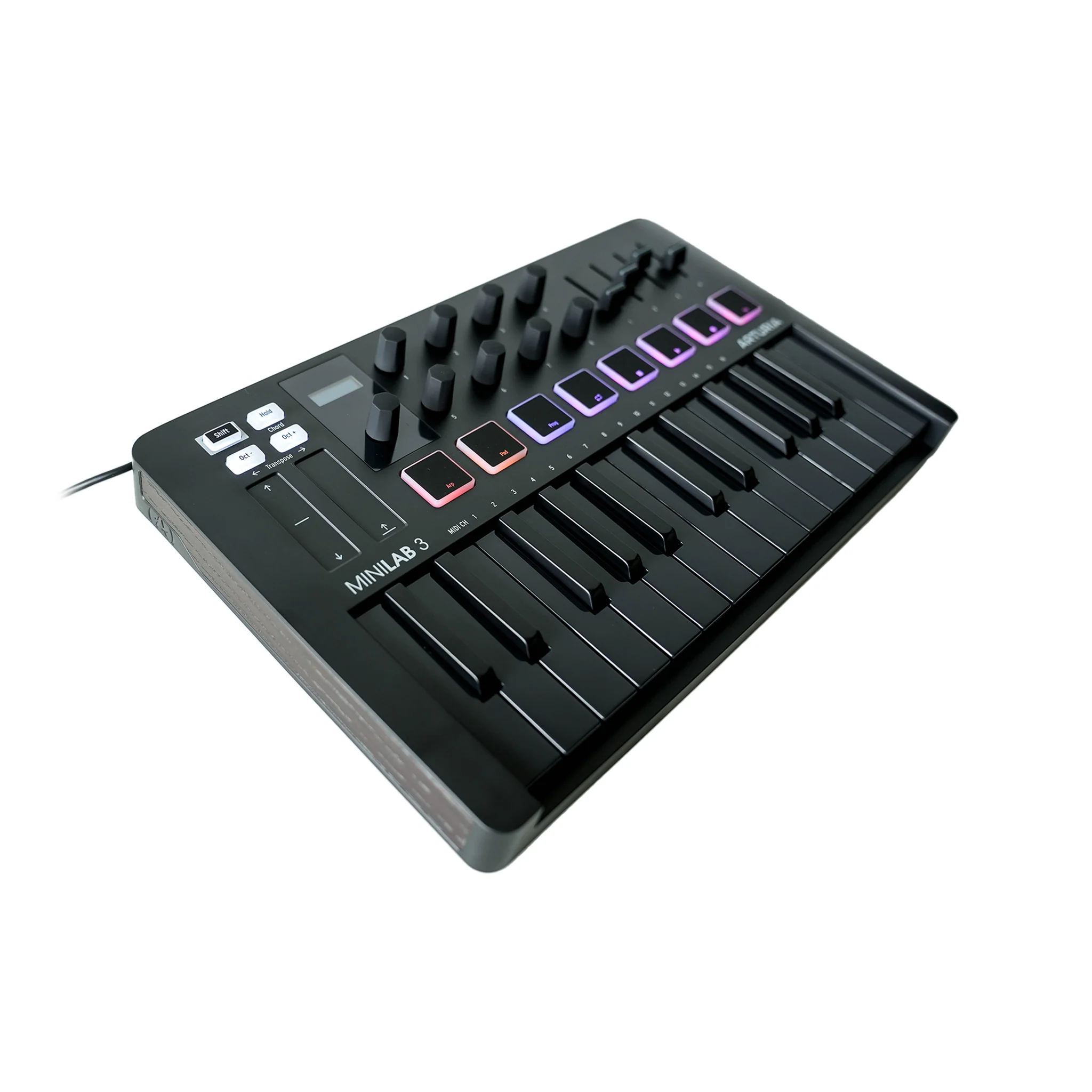 Arturia Minilab Mk3 25 Slim-Key Controller, Deep Black - Image 4