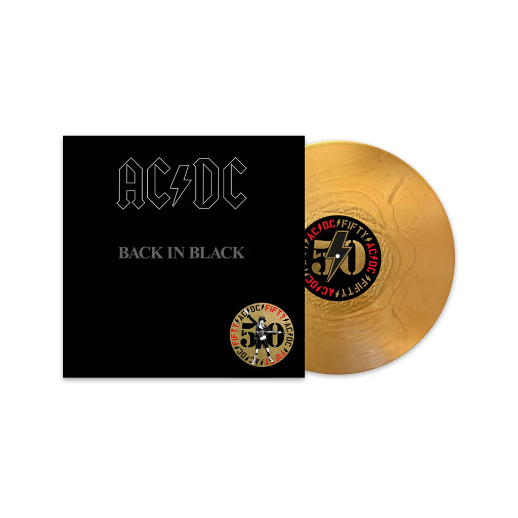 Back in Black: 50th Anniversary (Gold Vinyl) - AC/DC (Vinyl) (BD) - Image 2