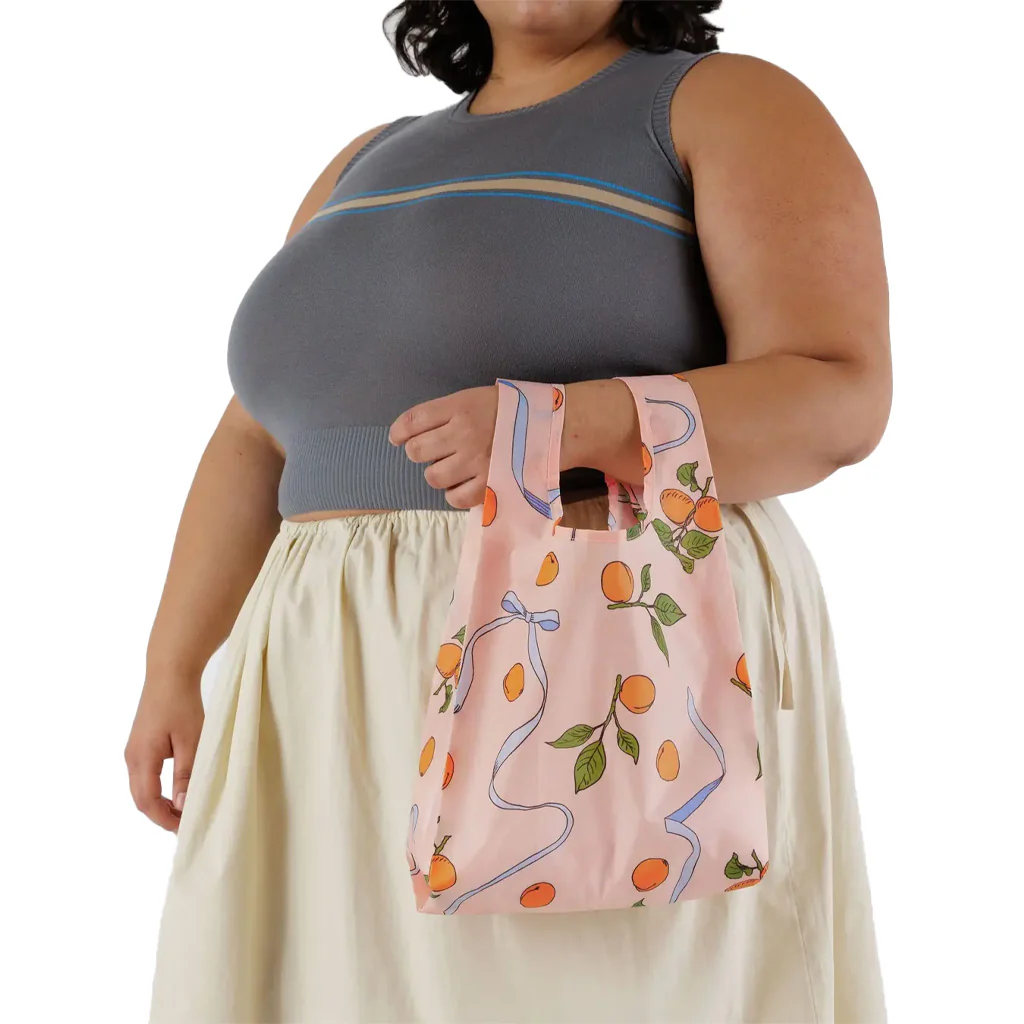 Baggu Baby Shopper Bag, Apricots & Ribbons - Image 3