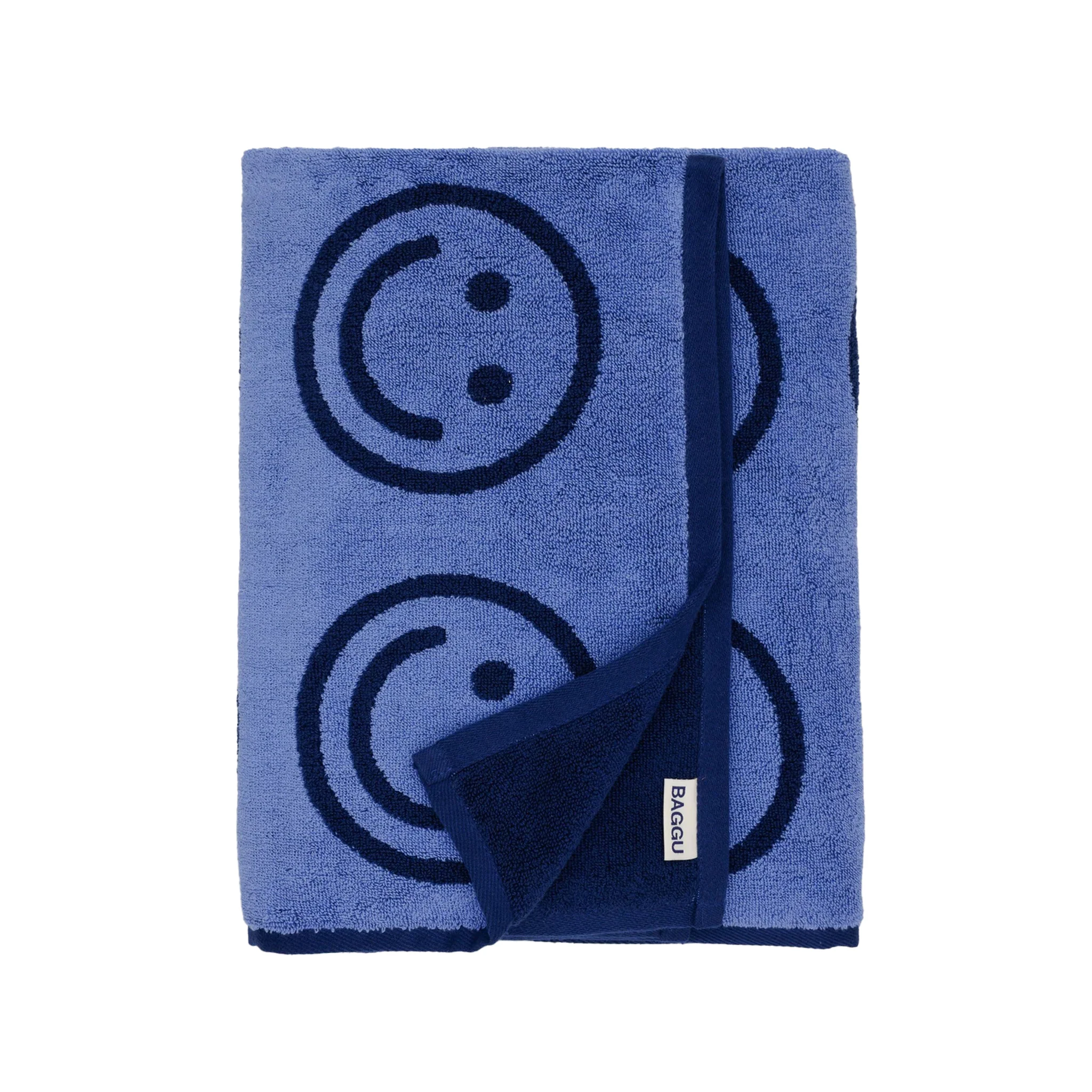 Baggu Bath Towel, Happy Blue