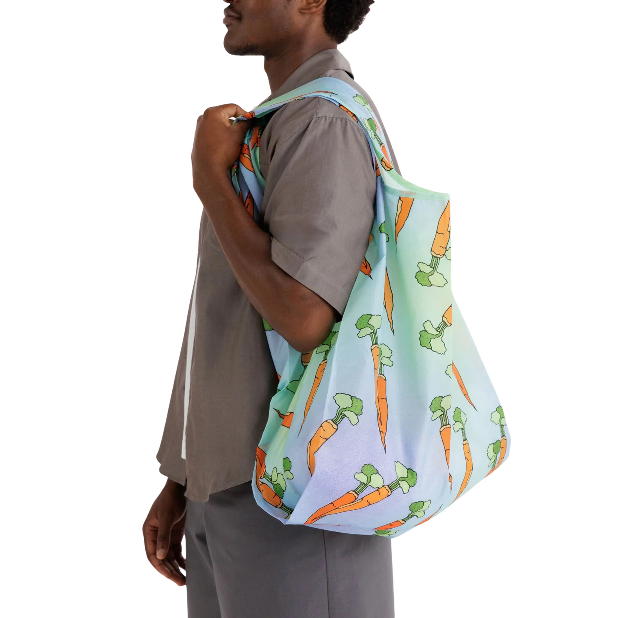 Baggu Big Shopper Bag, Carrots - Image 2