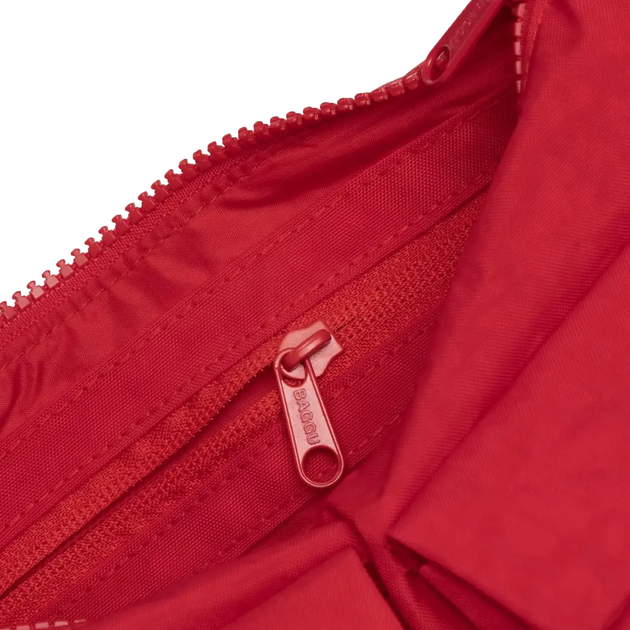 Baggu Cargo Shoulder Bag, Candy Apple Red - Image 3
