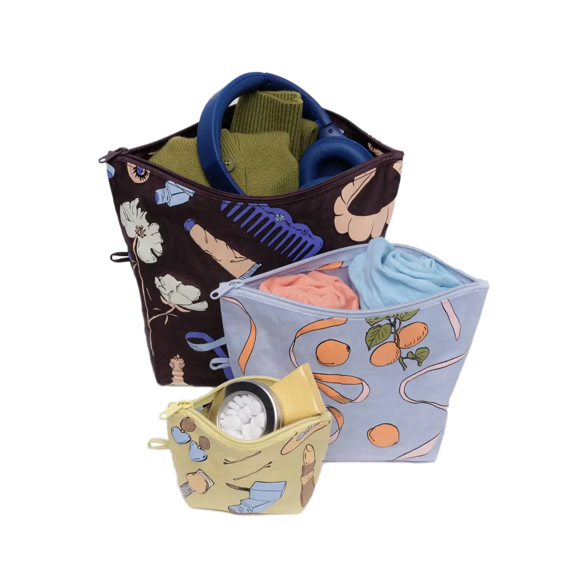 Baggu Go Pouch Set, Get Ready With Me - Image 3