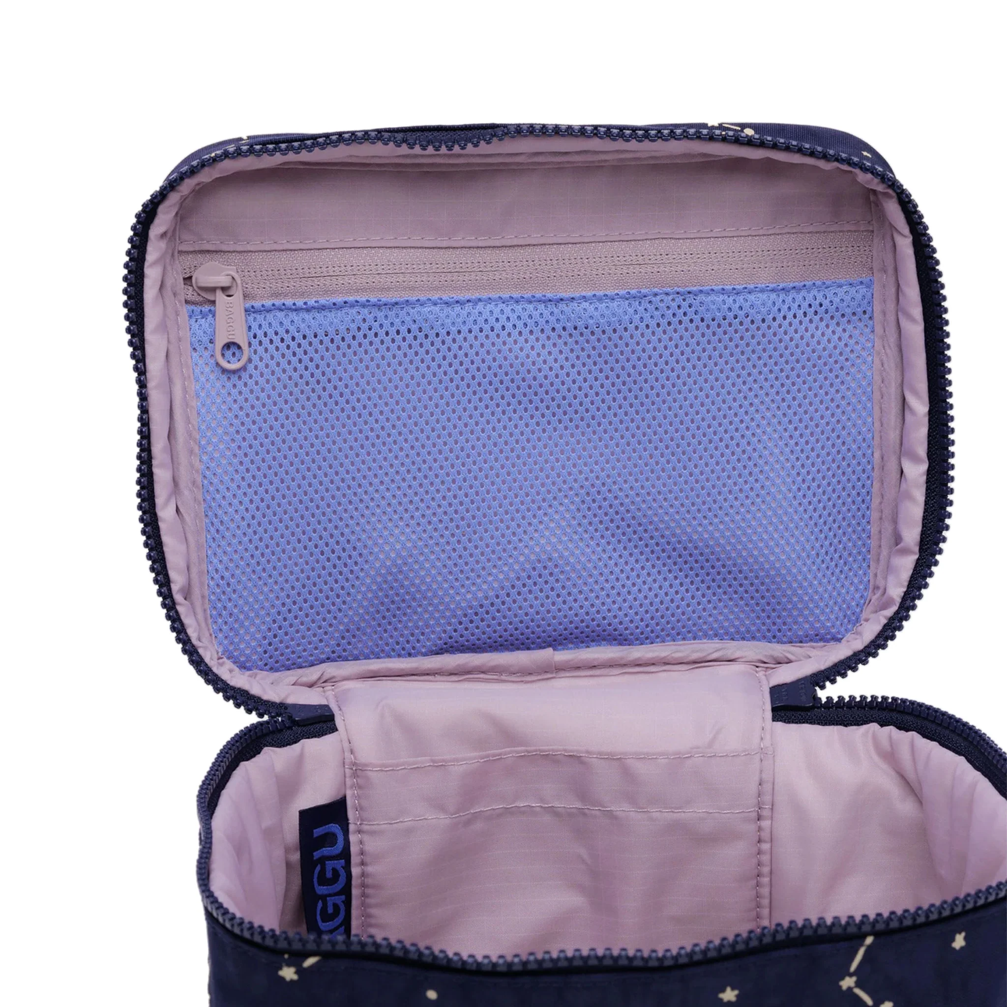 Baggu Large Cosmetic Case, Constellation Midnight - Image 3