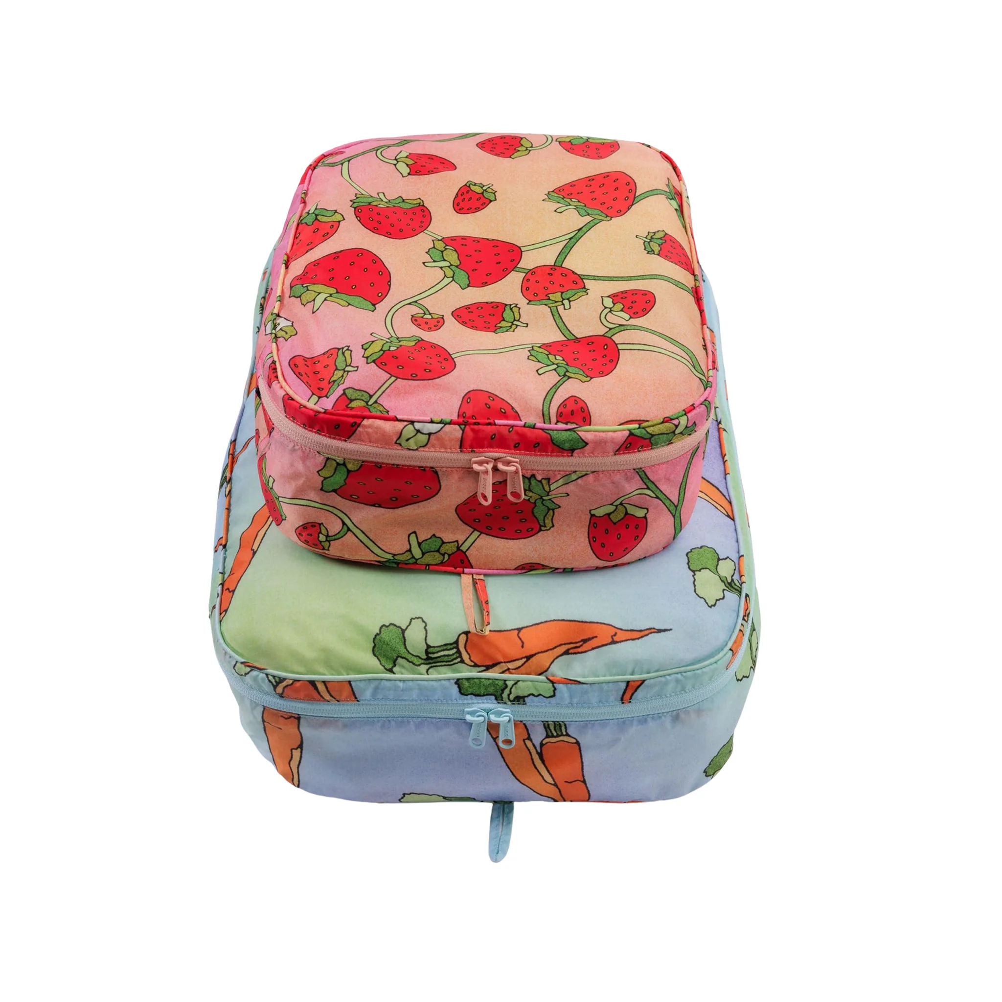 Baggu Large Packing Cube Set, Carrots & Berries