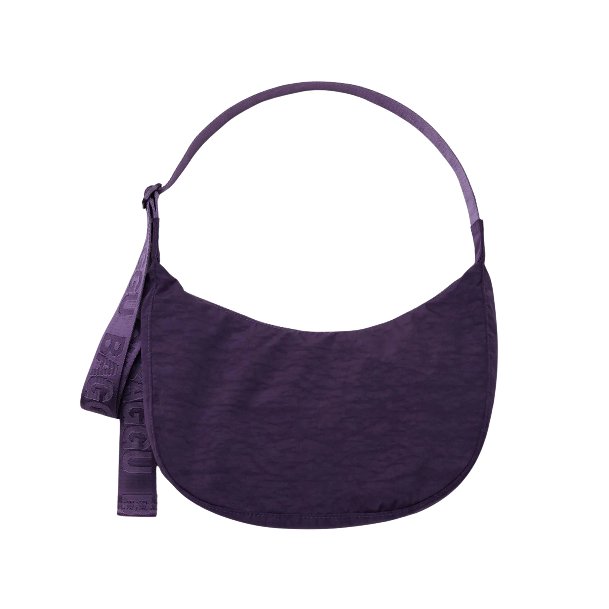 Baggu Medium Nylon Crescent Bag, Fig