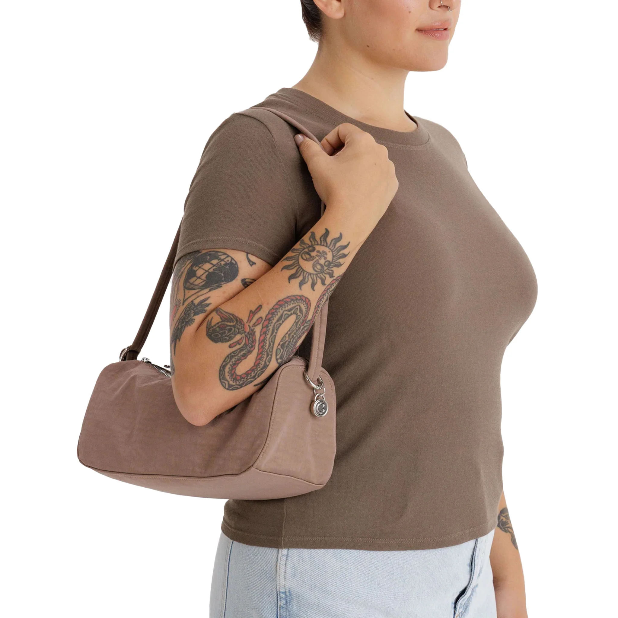 Baggu Nylon Loaf Bag, Toasted Almond - Image 3