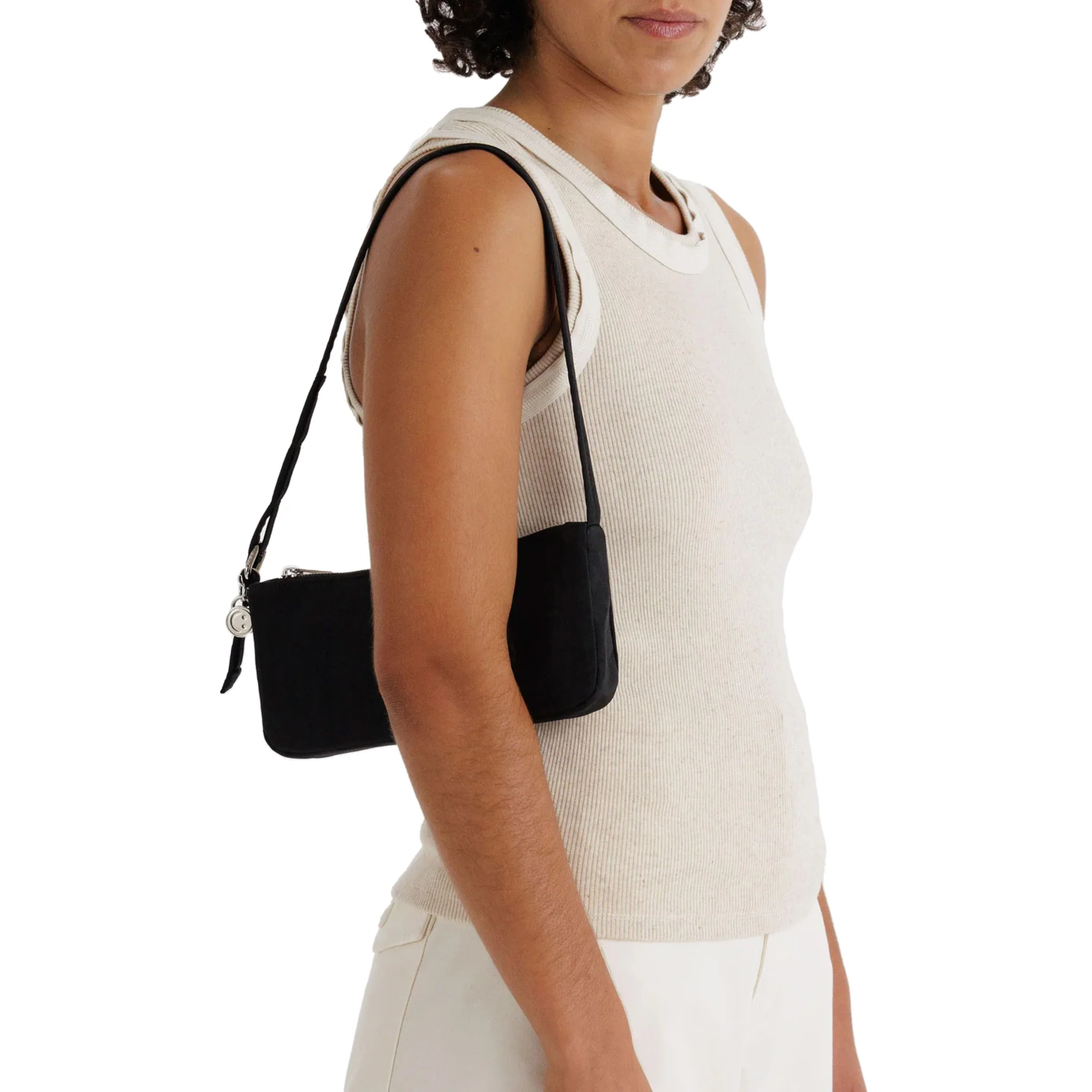 Baggu Nylon Pochette, Black - Image 2