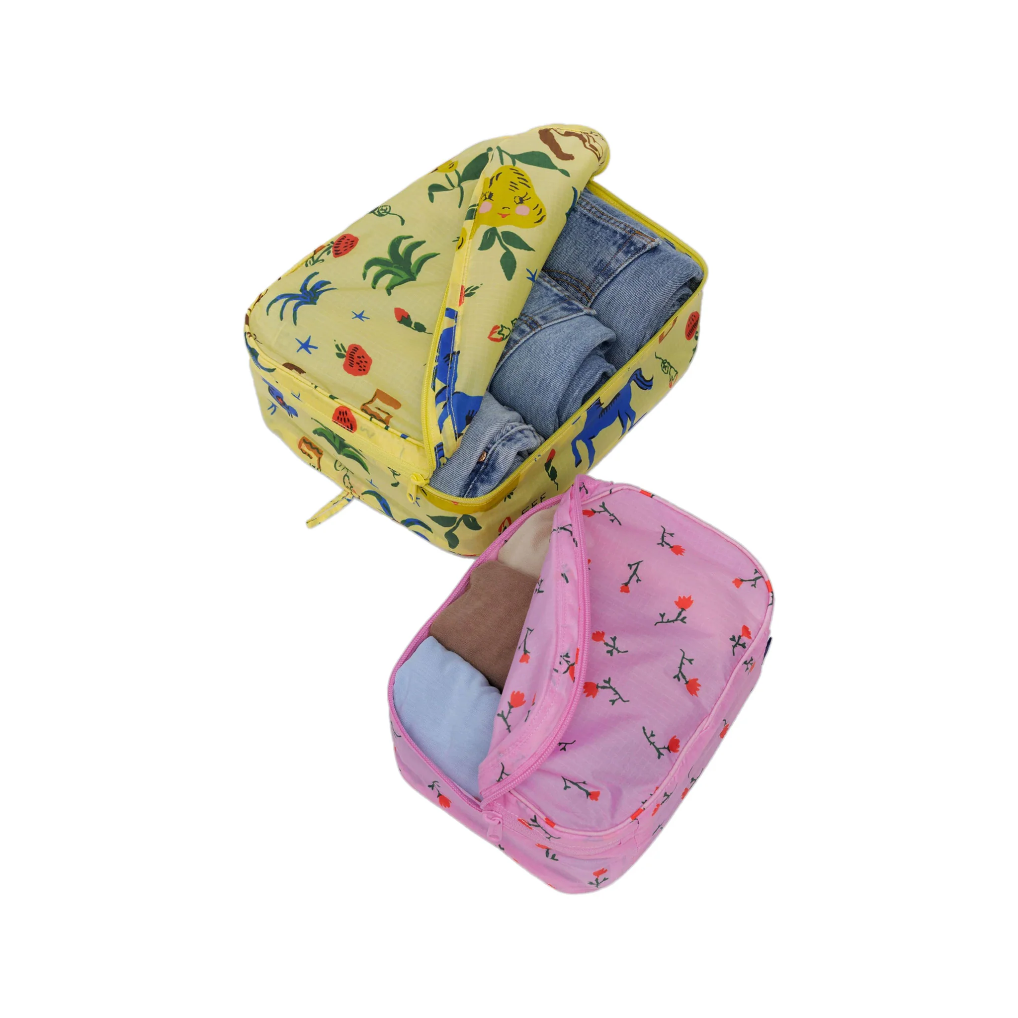 Baggu Packing Cube Set, Painted Prairie - Image 3