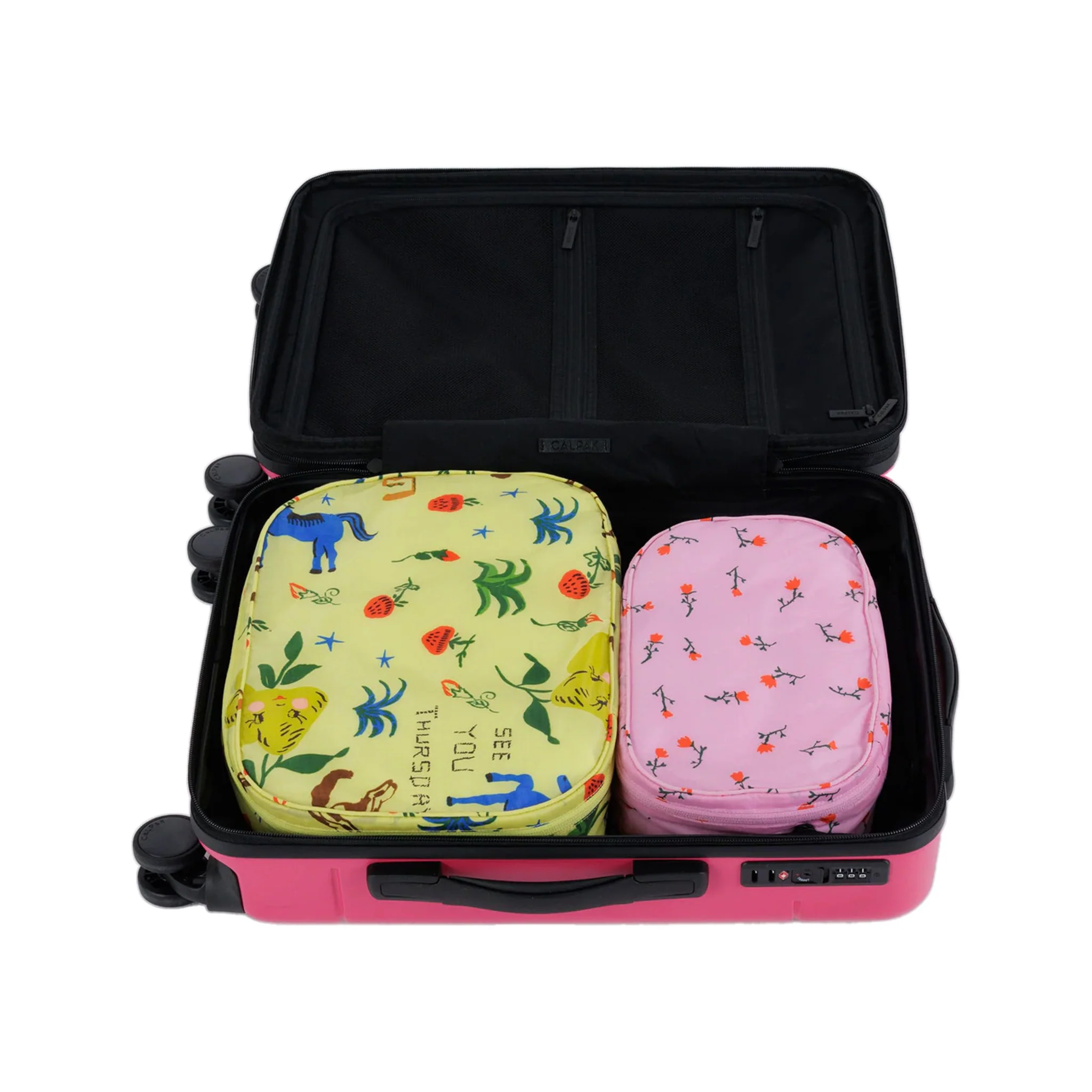 Baggu Packing Cube Set, Painted Prairie - Image 4