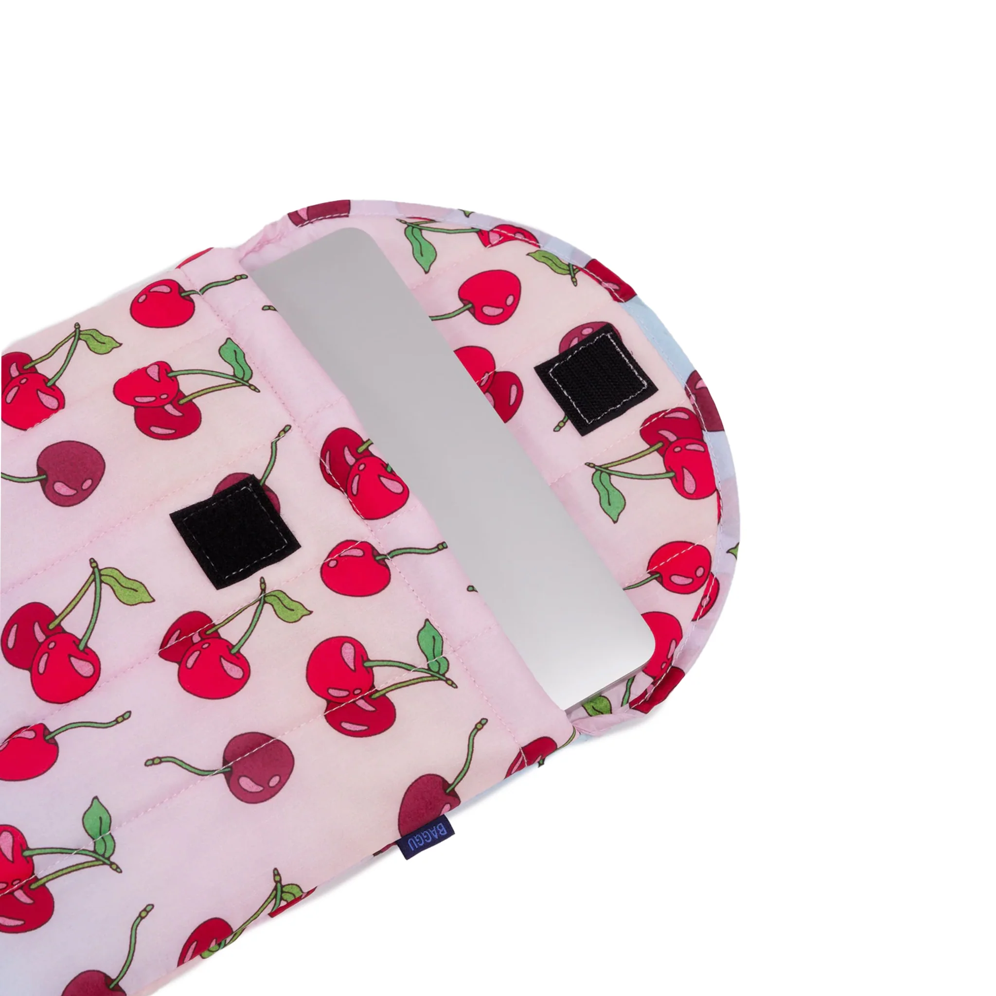 Baggu Puffy 13/14 inch Laptop Sleeve, Cherries - Image 2