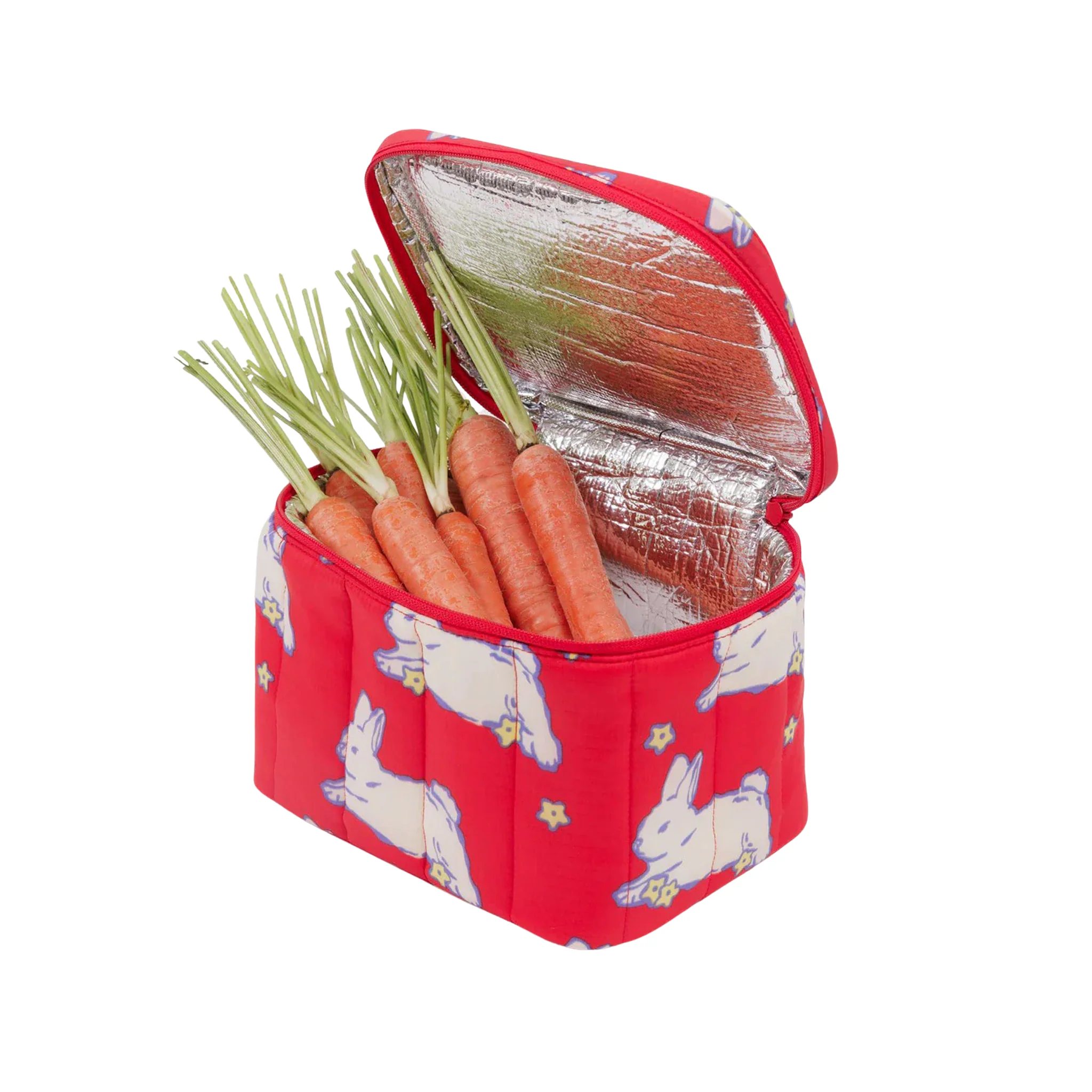 Baggu Puffy Lunch Bag, Bunnies - Image 2