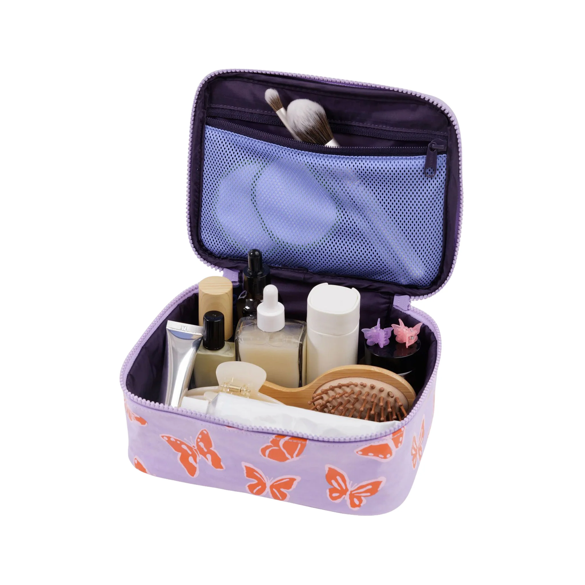 Baggu Small Cosmetic Case, Butterflies - Image 2