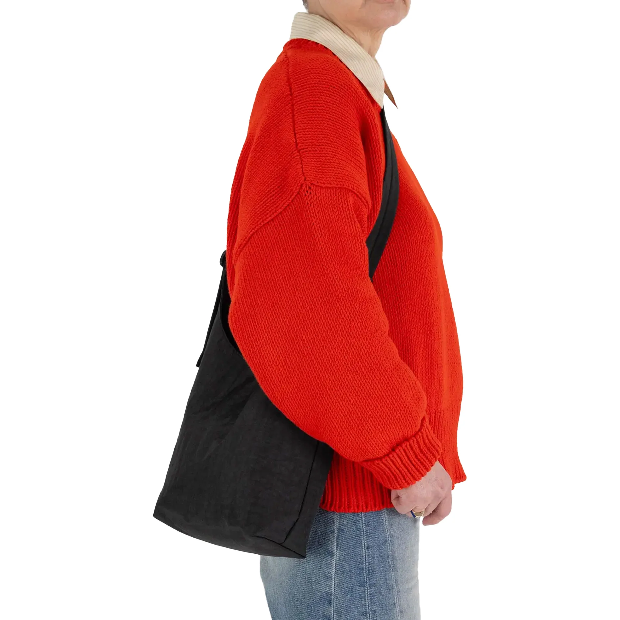 Baggu Small Nylon Sling, Black - Image 2