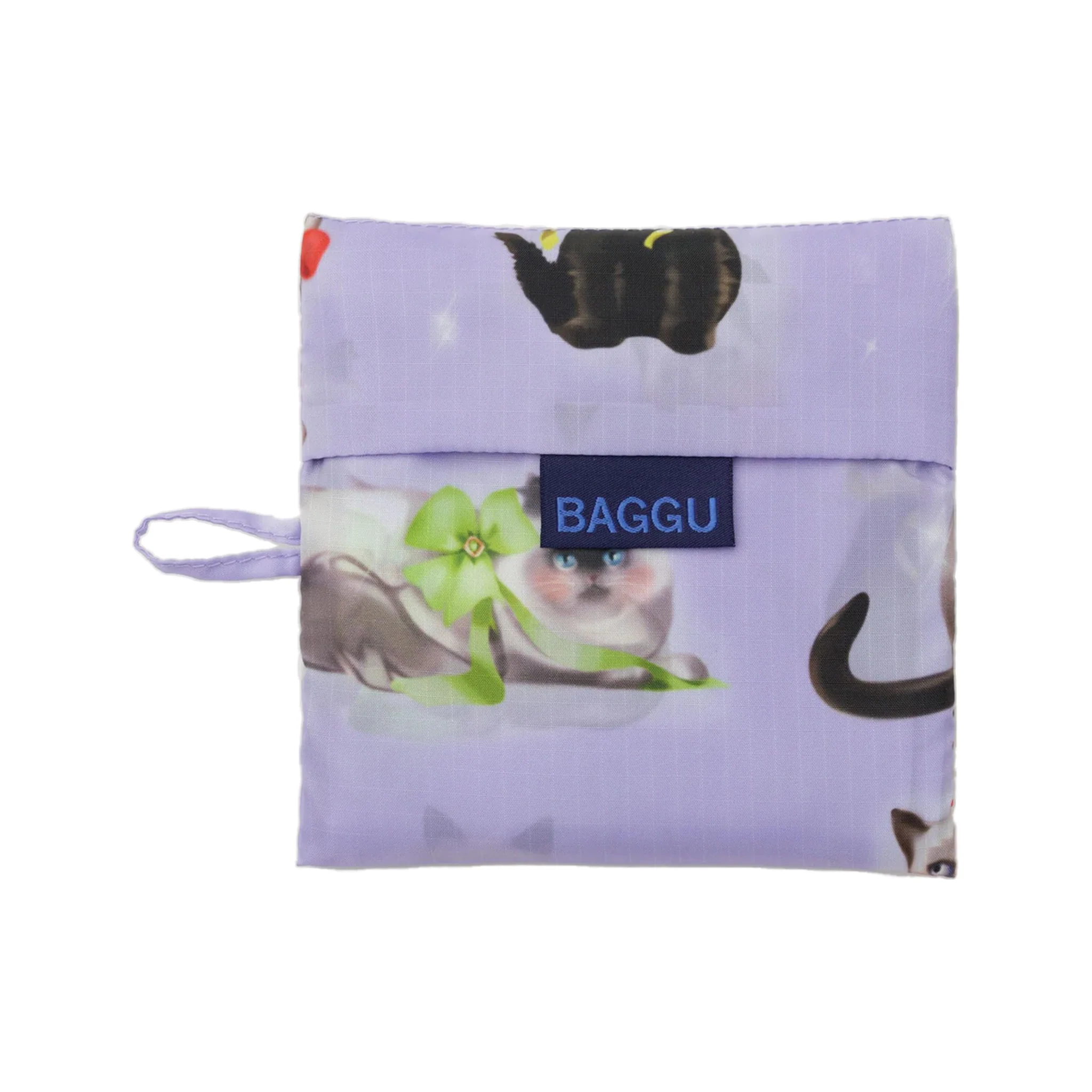 Baggu Standard Shopper Bag, Fancy Cats - Image 2