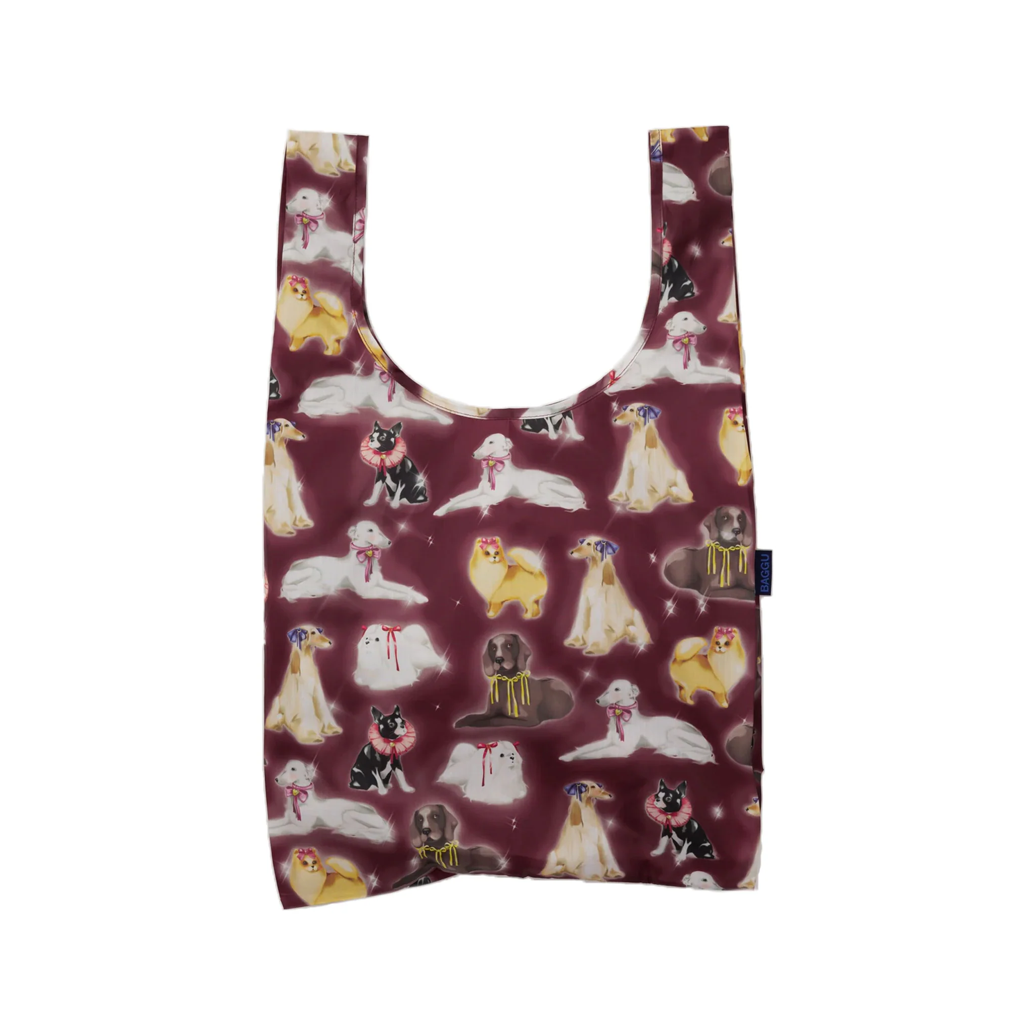 Baggu Standard Shopper Bag, Fancy Dogs