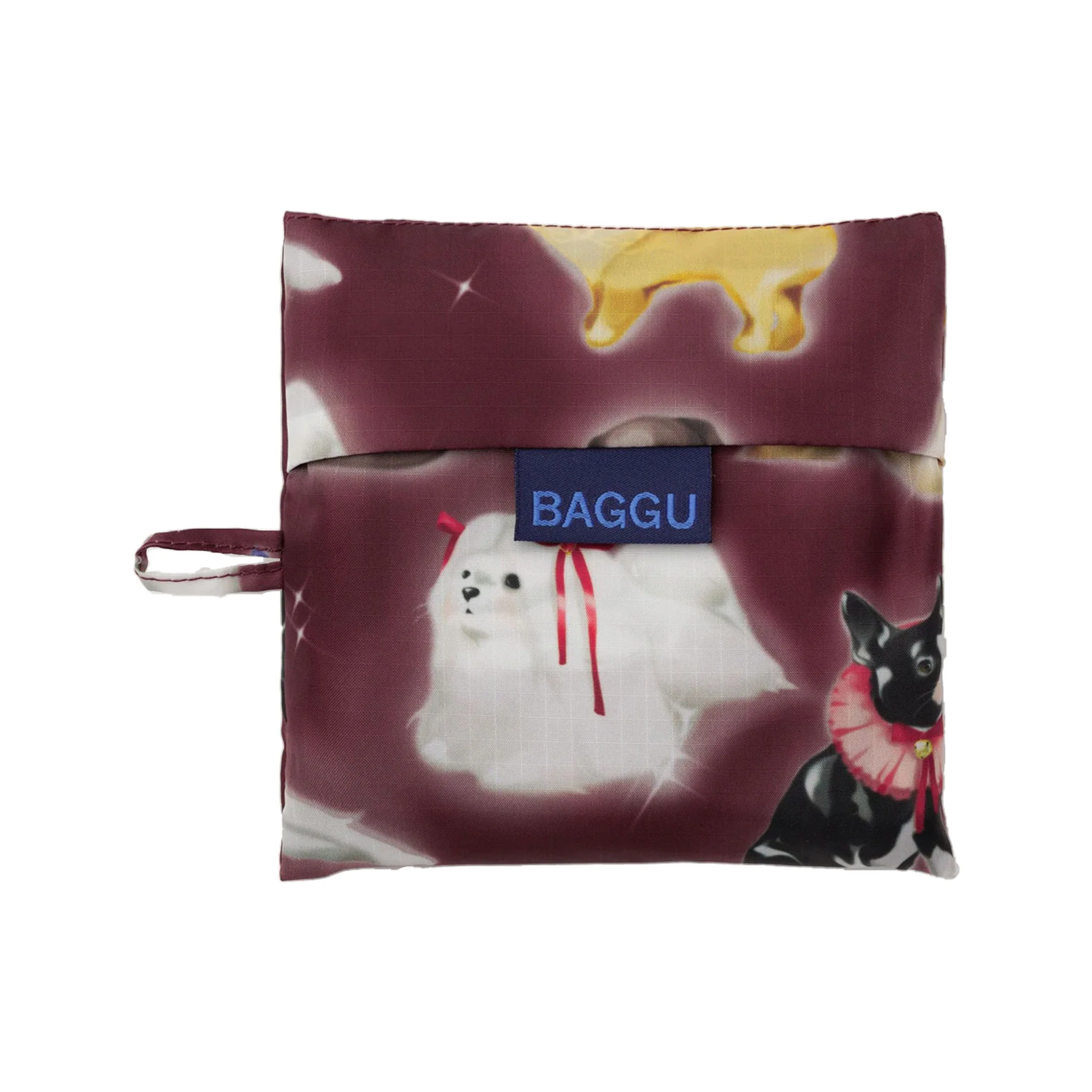 Baggu Standard Shopper Bag, Fancy Dogs - Image 2