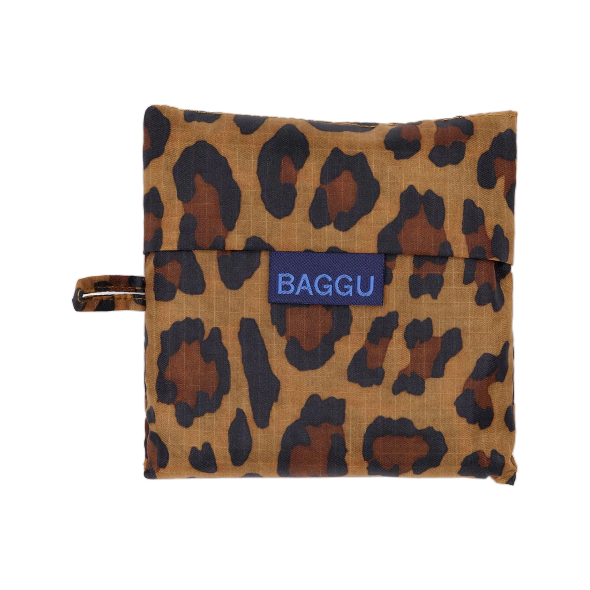 Baggu Standard Shopper Bag, Leopard - Image 2