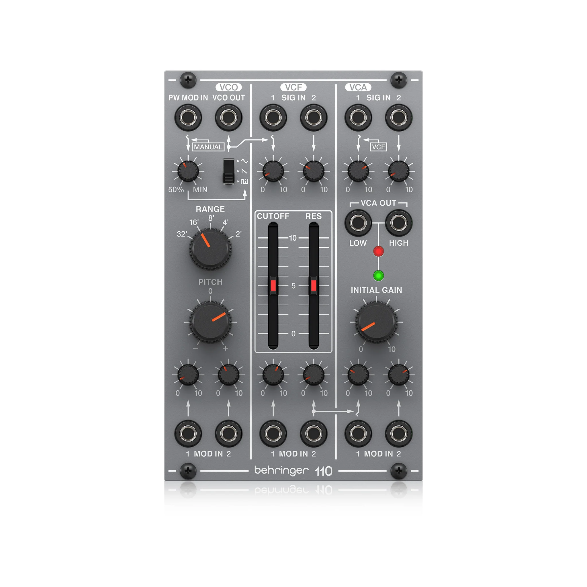Behringer 110 VCO/VCF/VCA Eurorack Module