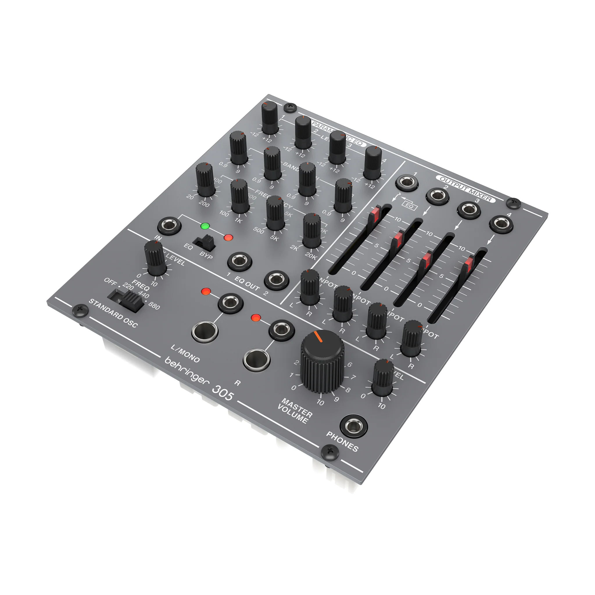 Behringer 305 EQ / Mixer / Output Eurorack Module - Image 3