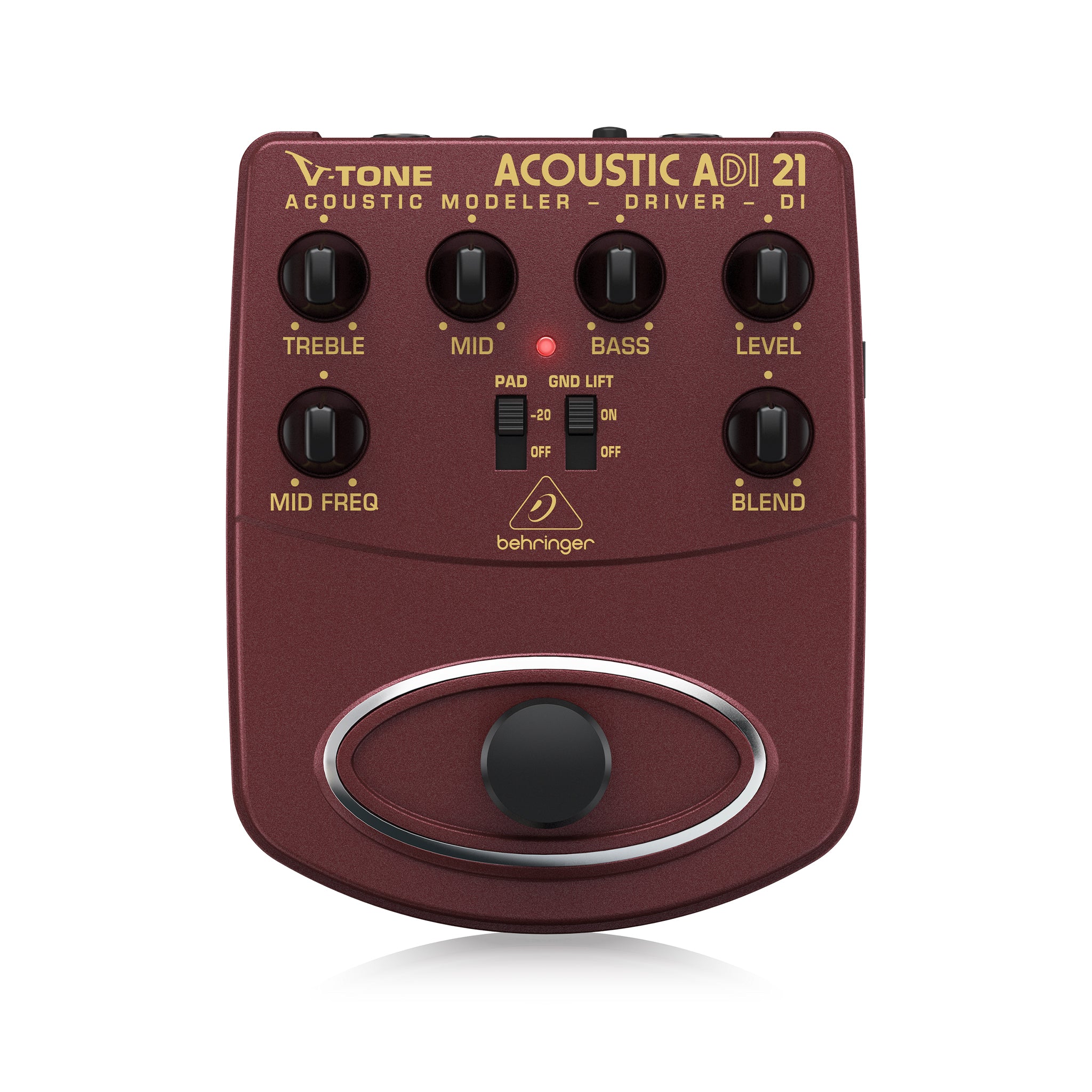 Behringer ADI21 V-Tone Acoustic Driver Direct Recording Preamp/Direct Box