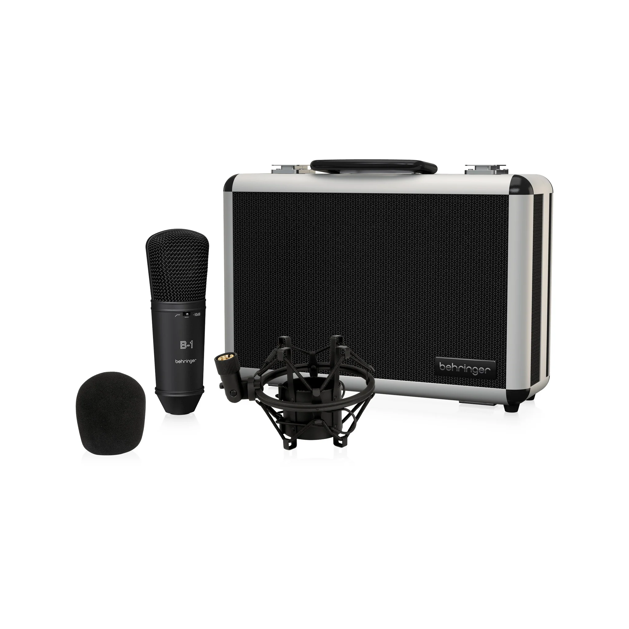 Behringer B-1 Large-Diaphragm Cardioid Condenser Microphone, Dark Edition - Image 6