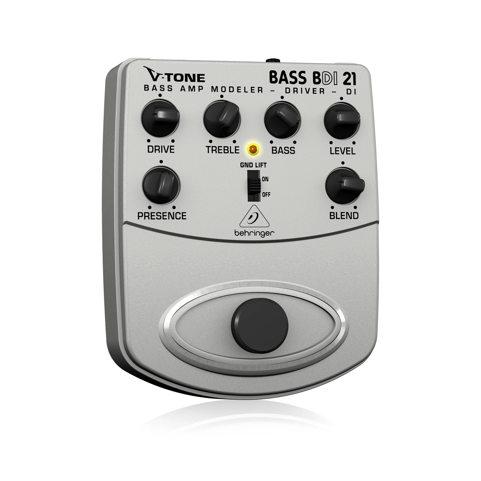Behringer BDI21 V-Tone Bass Driver Bass Amp Modeler/Direct Box Effects Pedal - Image 3