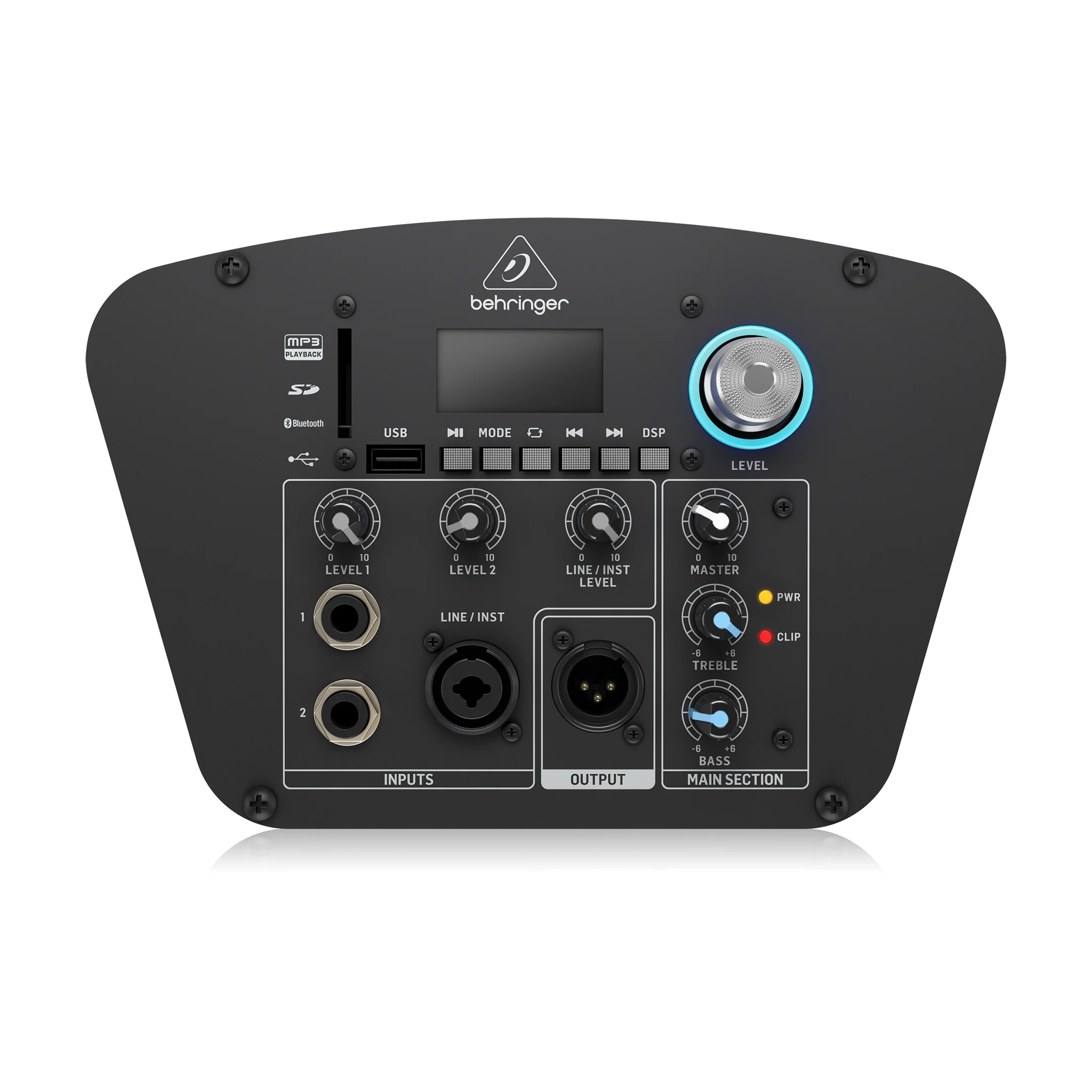 Behringer C210 200W Column-Style PA Powered Speaker - Image 8