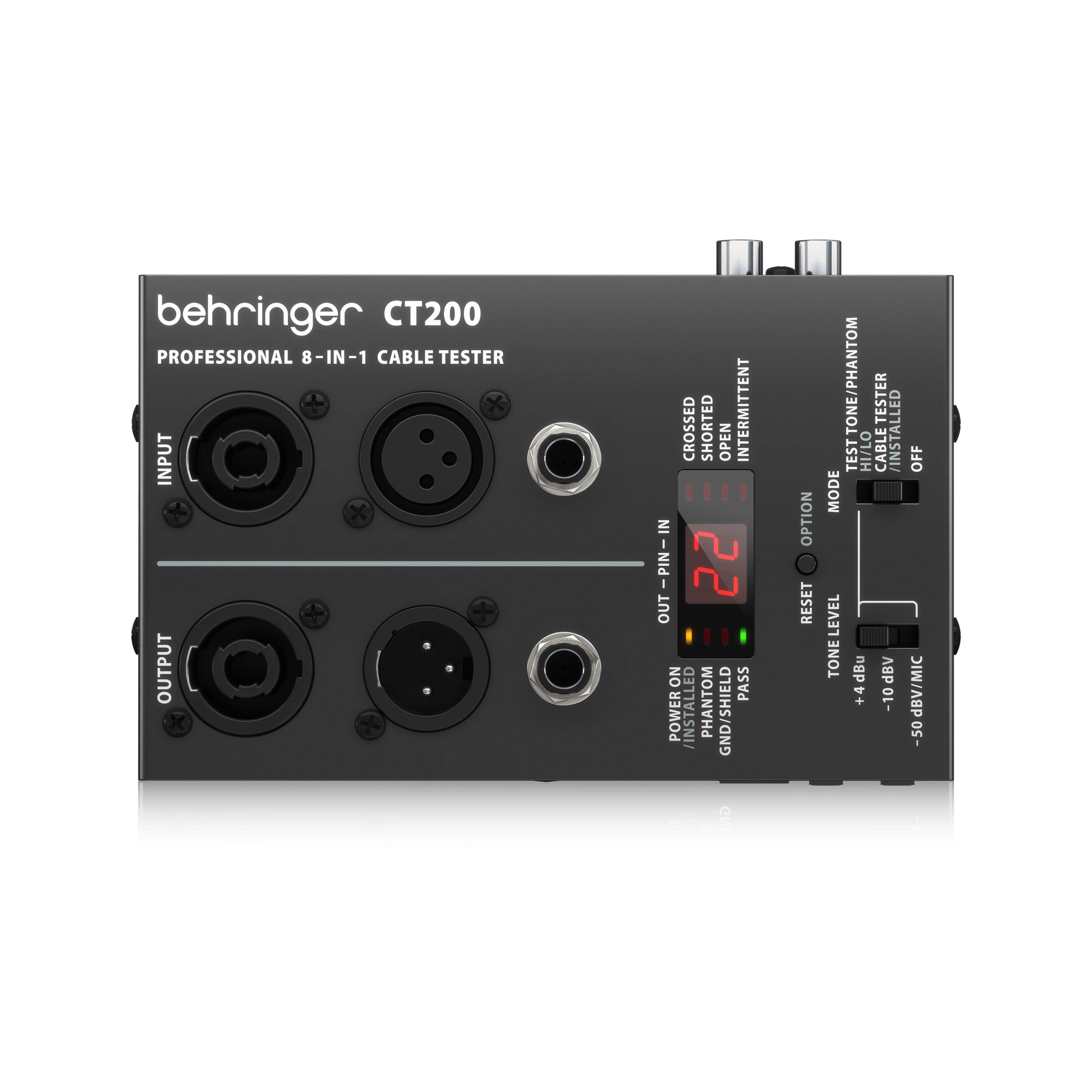 Behringer CT200 8-in-1 Cable Tester