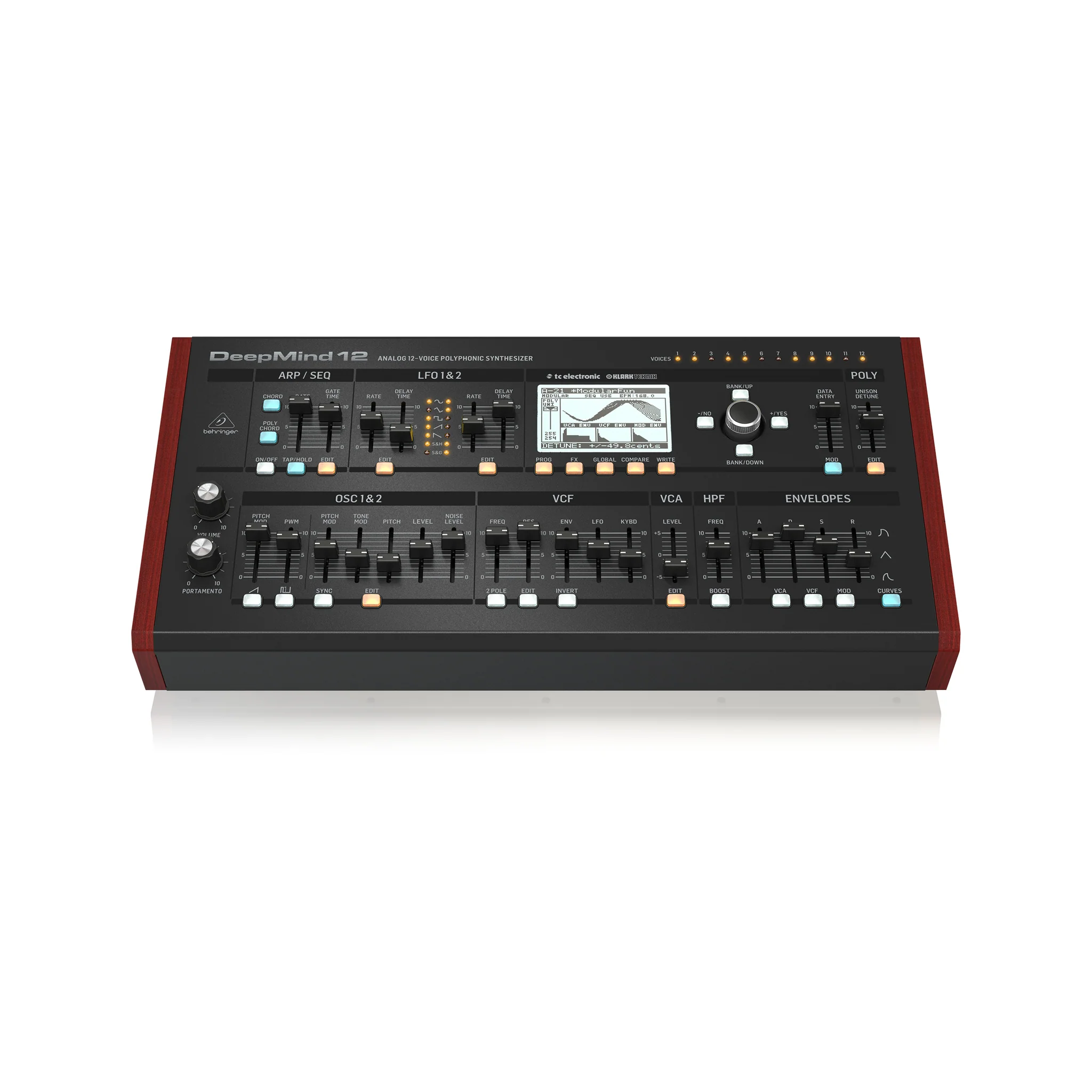 Behringer DeepMind 12D 12-voice Analog Desktop Synthesizer