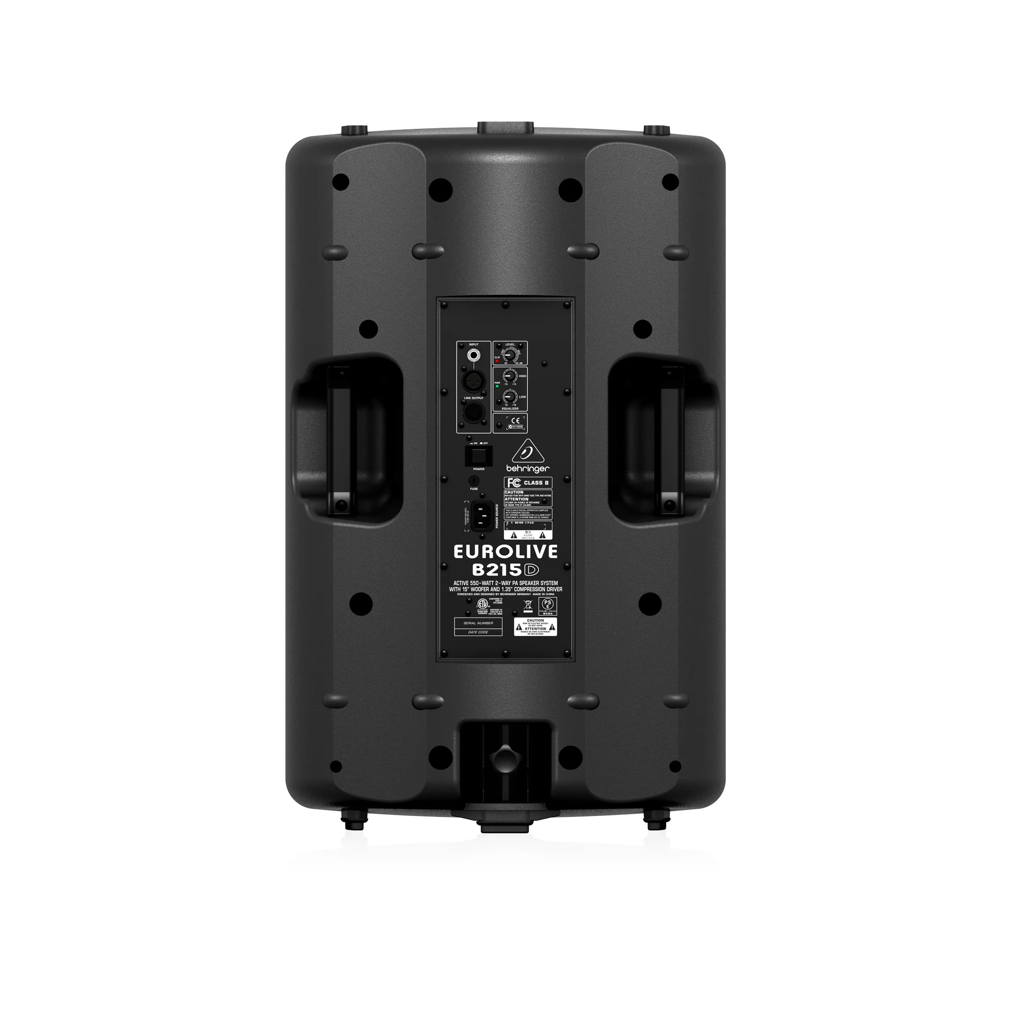Behringer Eurolive B215D 550W 15 inch Powered Speaker - Image 4