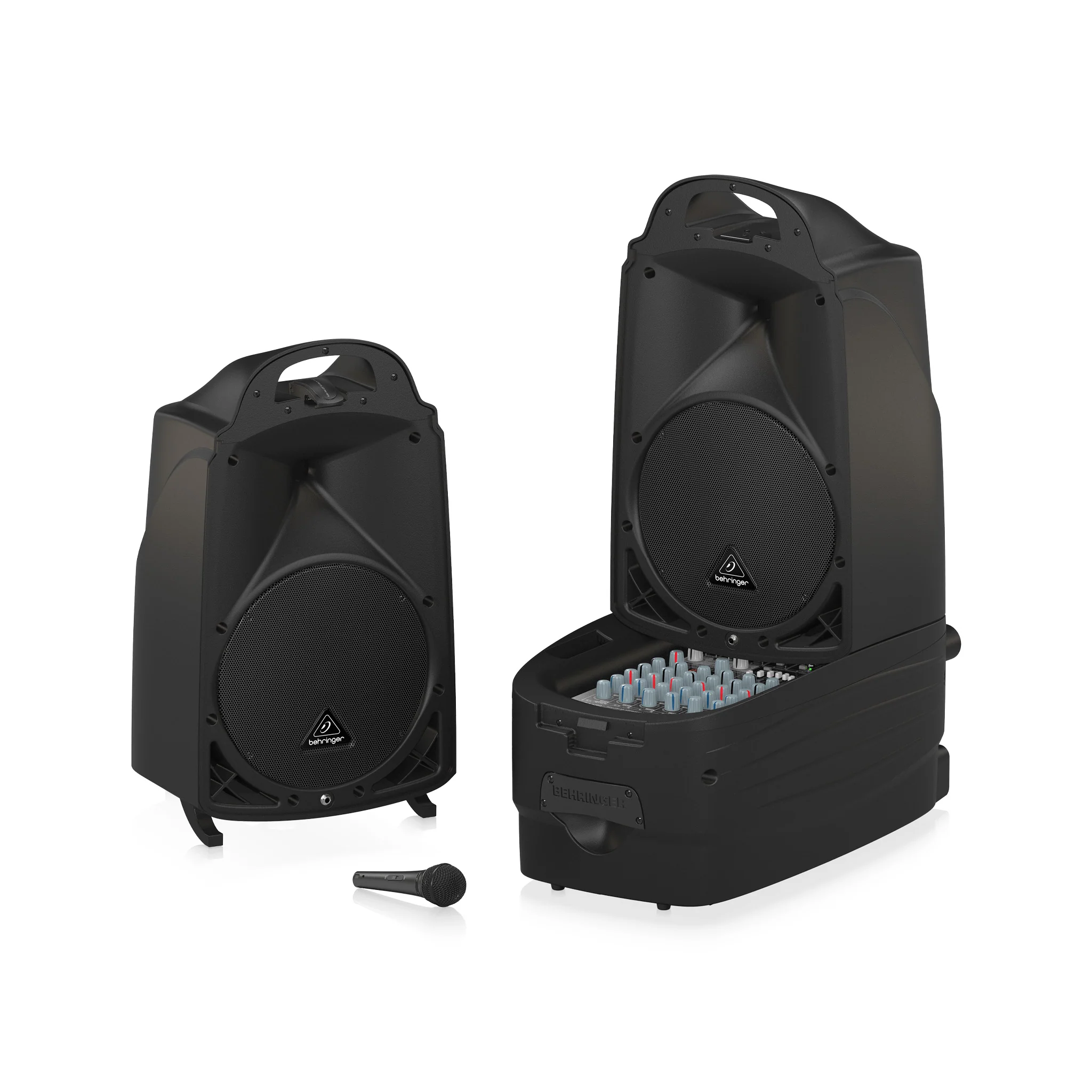 Behringer Europort PPA2000BT 8-channel Portable PA System with Bluetooth, UK Plug - Image 4
