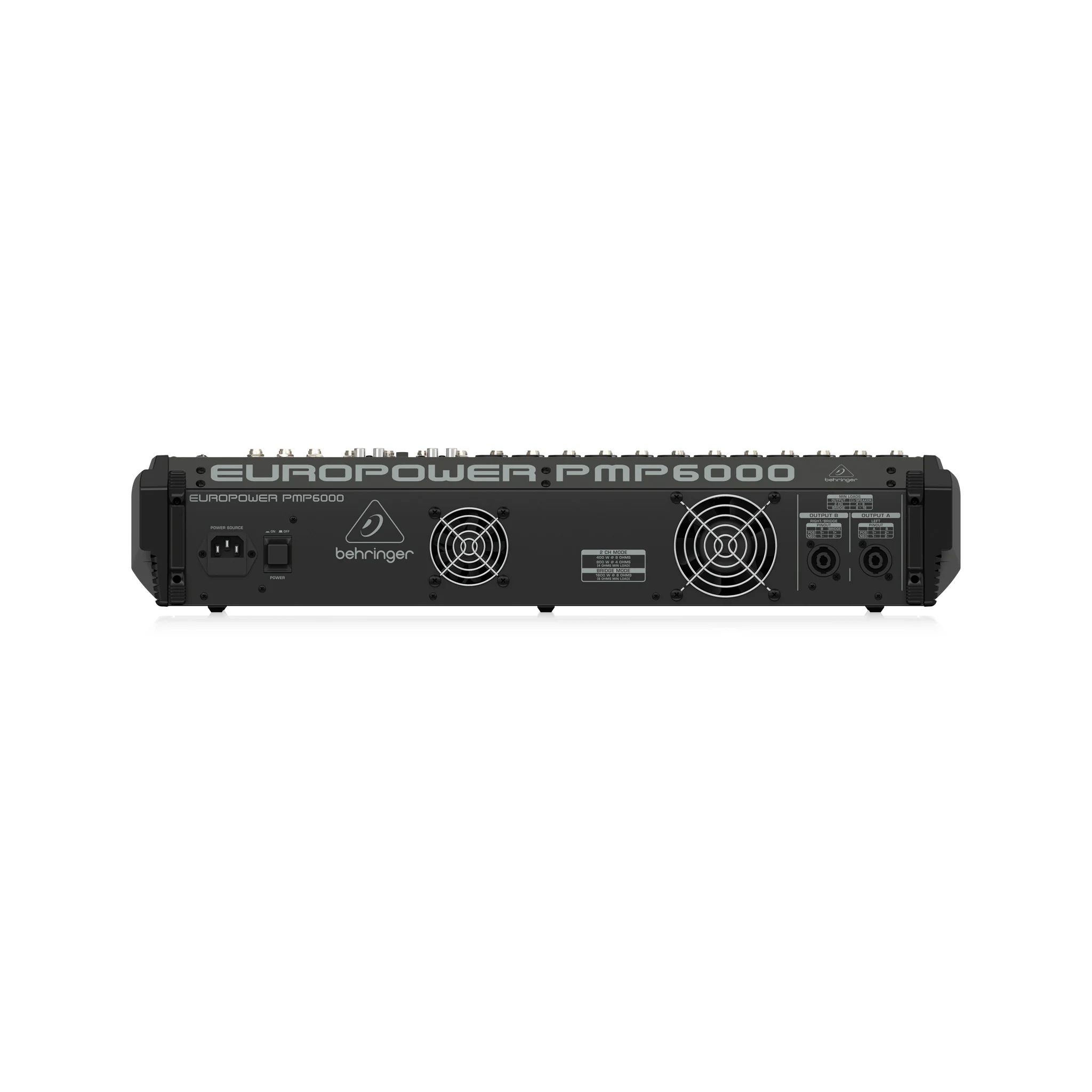 Behringer Europower PMP6000 20-channel 1600W Powered Mixer - Image 4