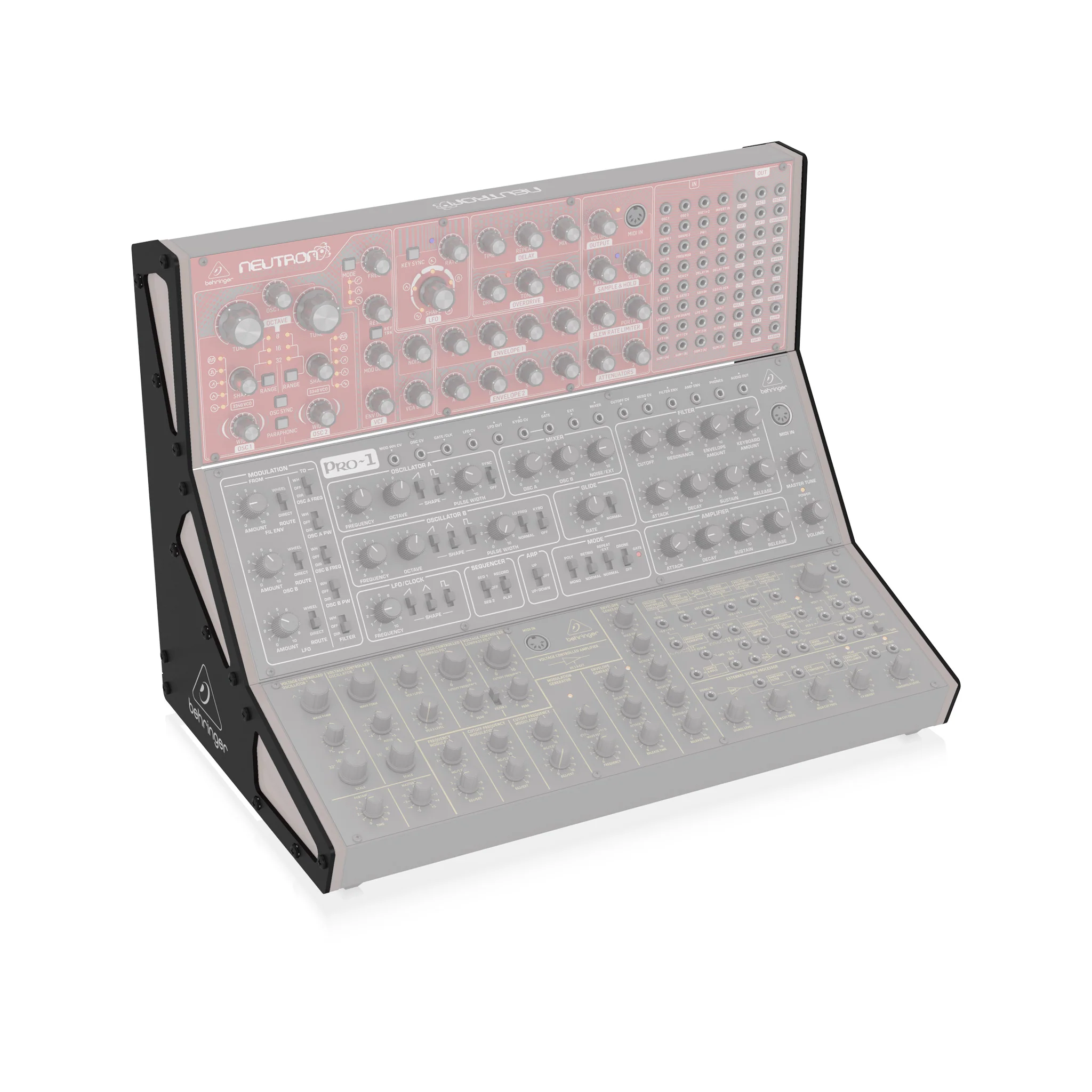 Behringer Eurorack Stand 3-Tier for 70/80 and 104 HP Cases - Image 2