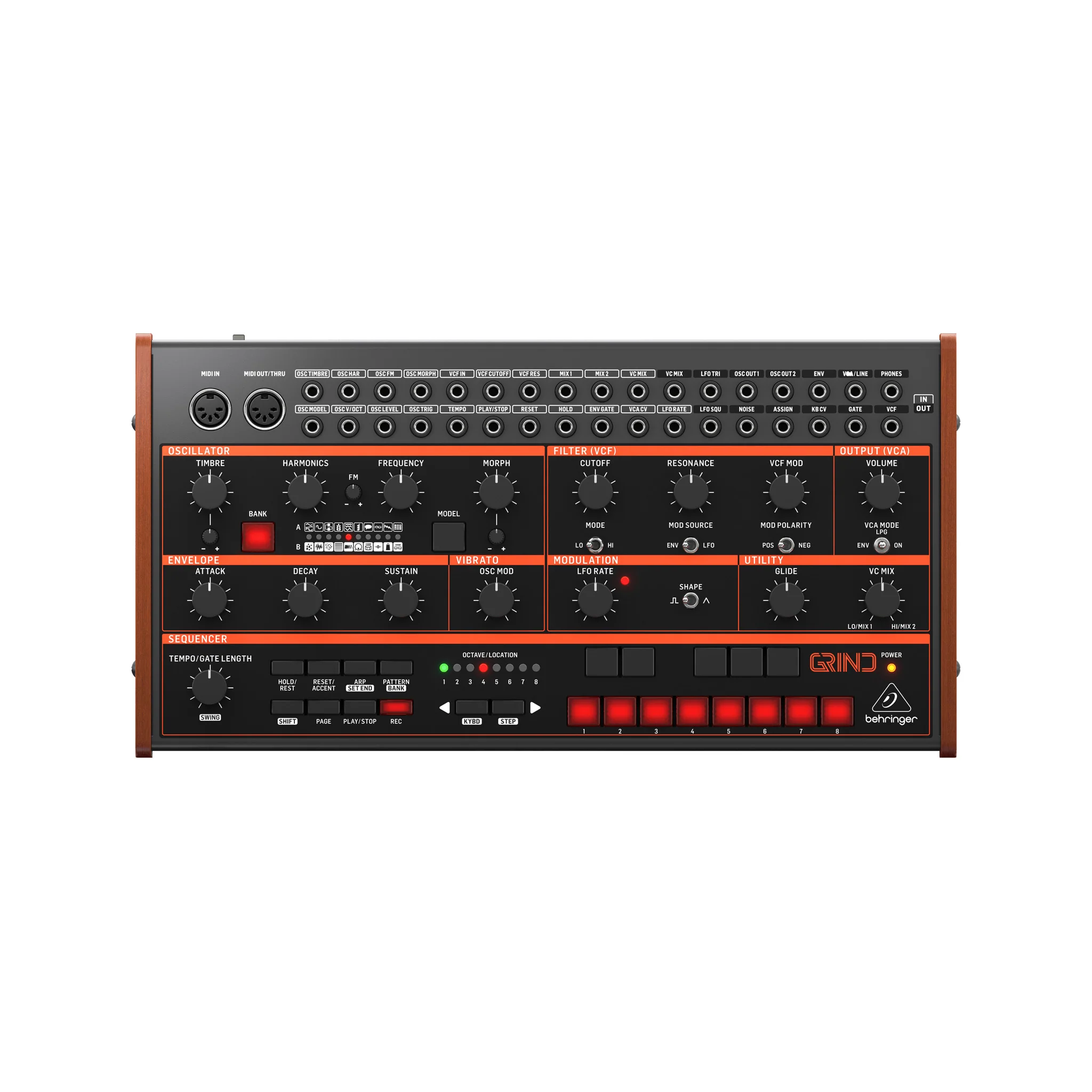 Behringer GRIND Hybrid Semi-Modular Synthesizer