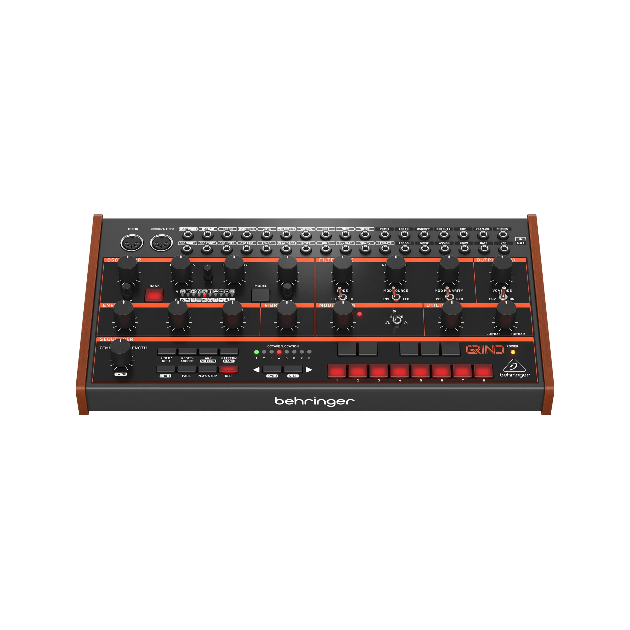 Behringer GRIND Hybrid Semi-Modular Synthesizer - Image 2