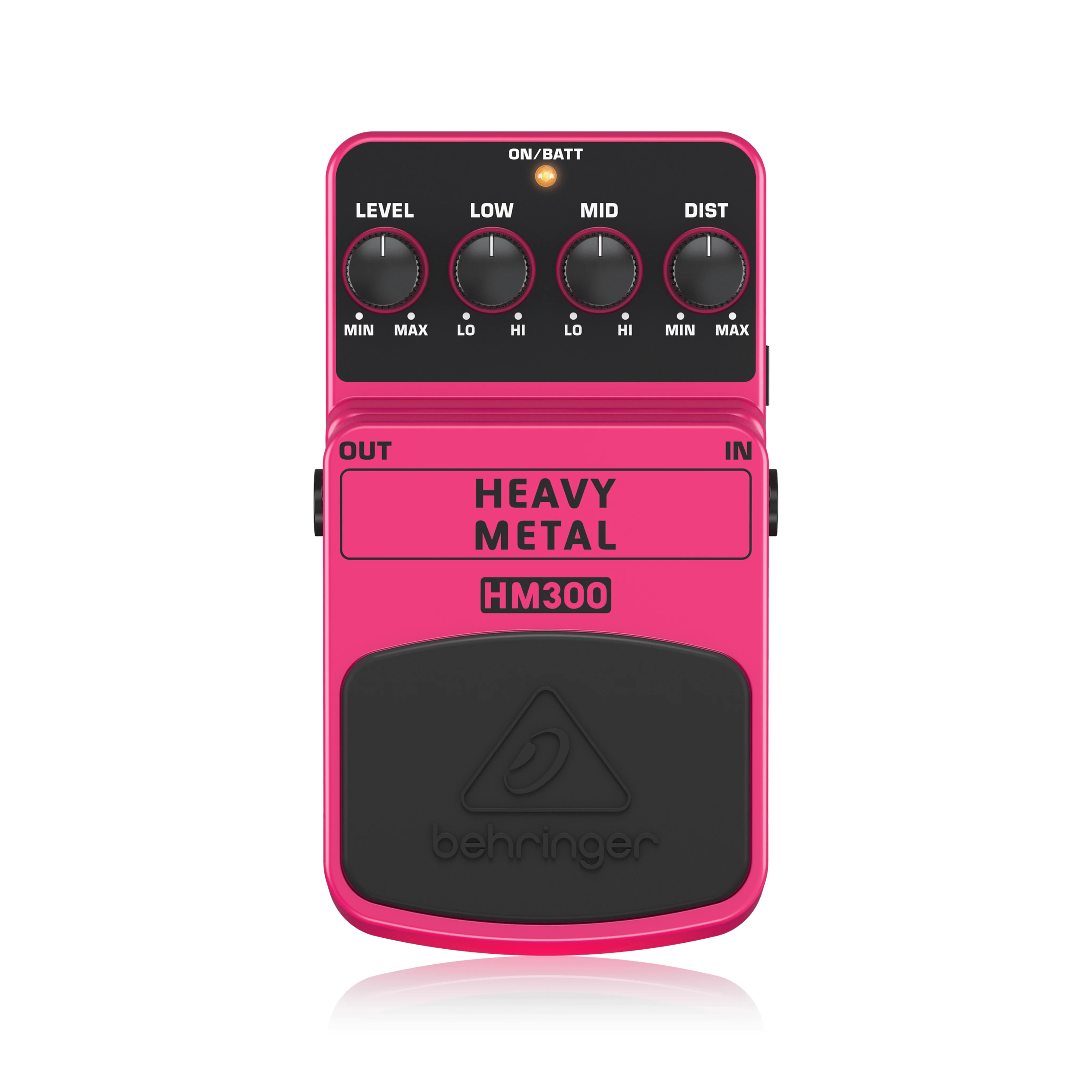 Behringer HM300 Heavy Metal Distortion Guitar Effects Pedal