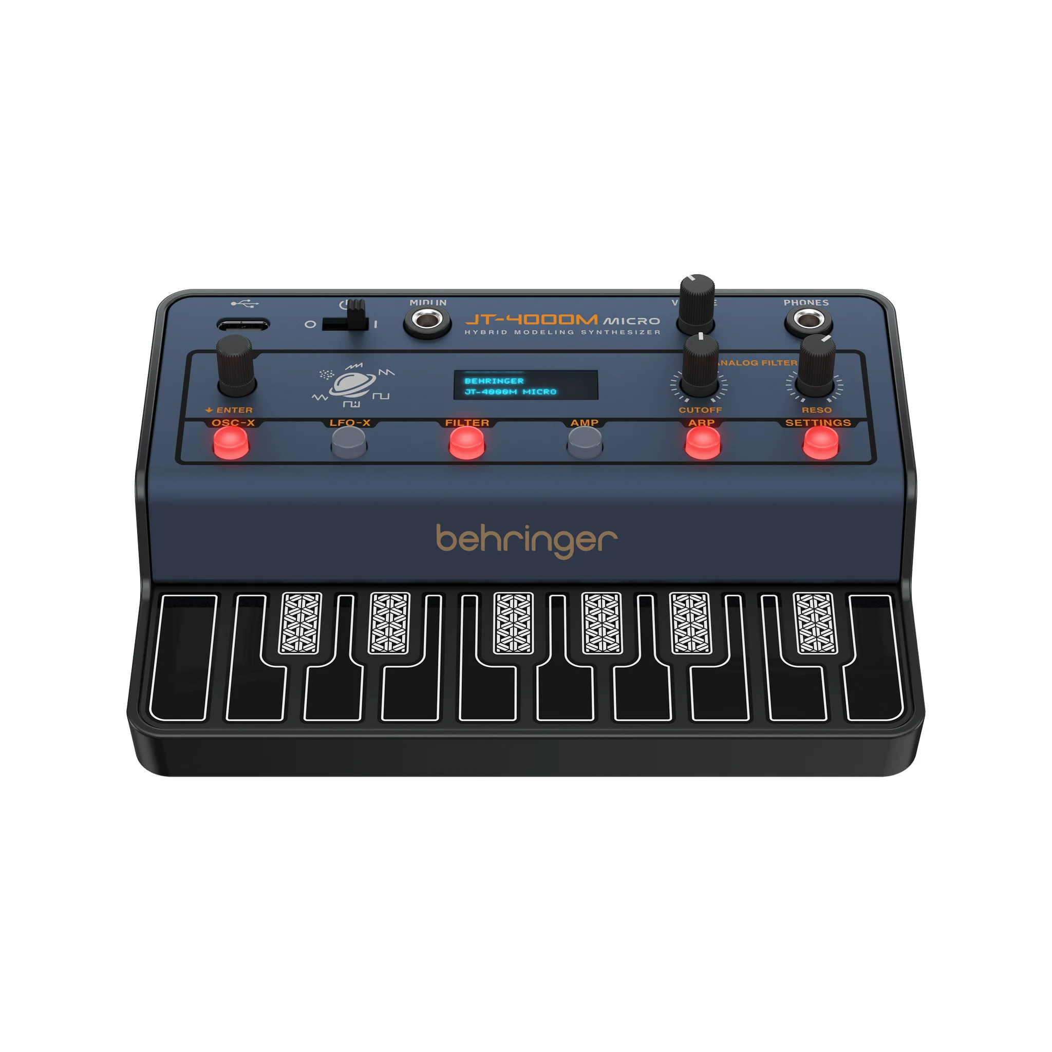 Behringer JT-4000M MICRO Portable 4-Voice Hybrid Synthesizer - Image 2