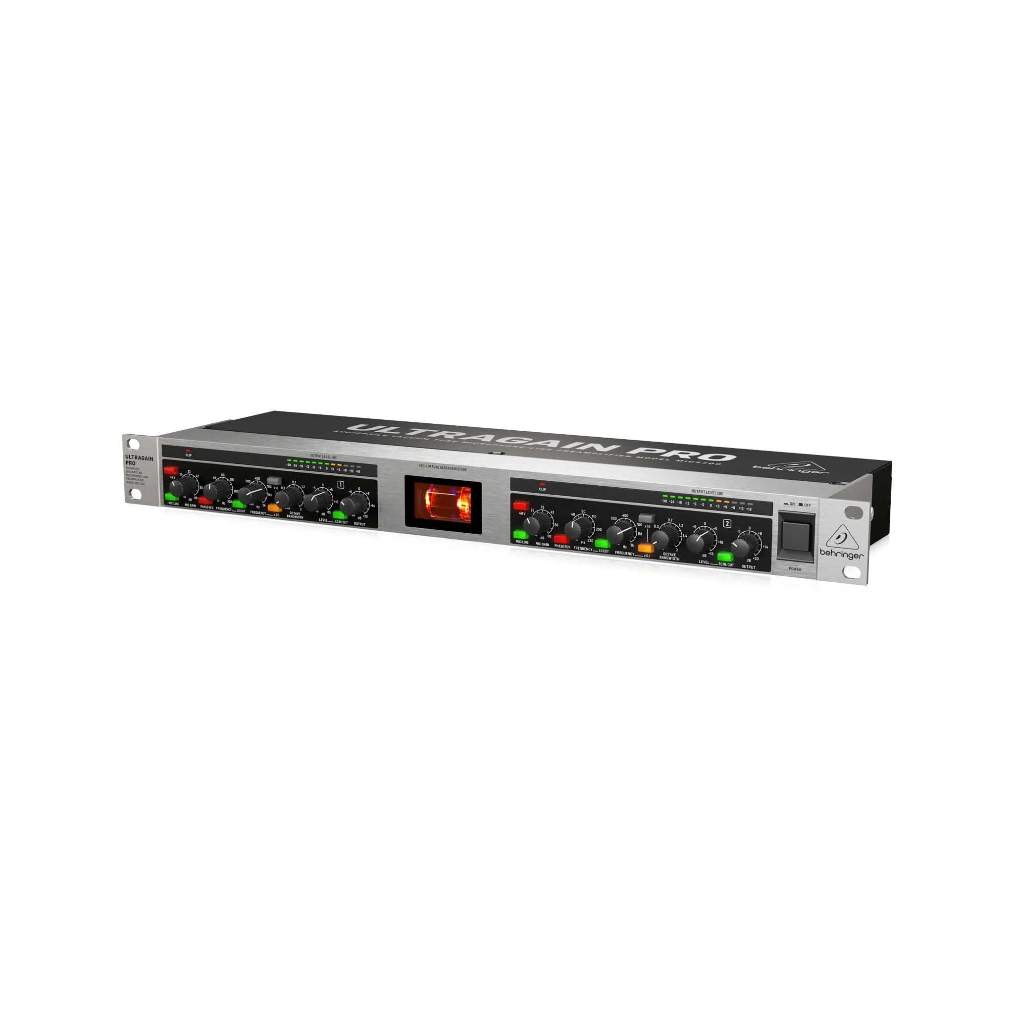 Behringer MIC2200 V2 2-channel Tube Microphone Preamp - Image 3