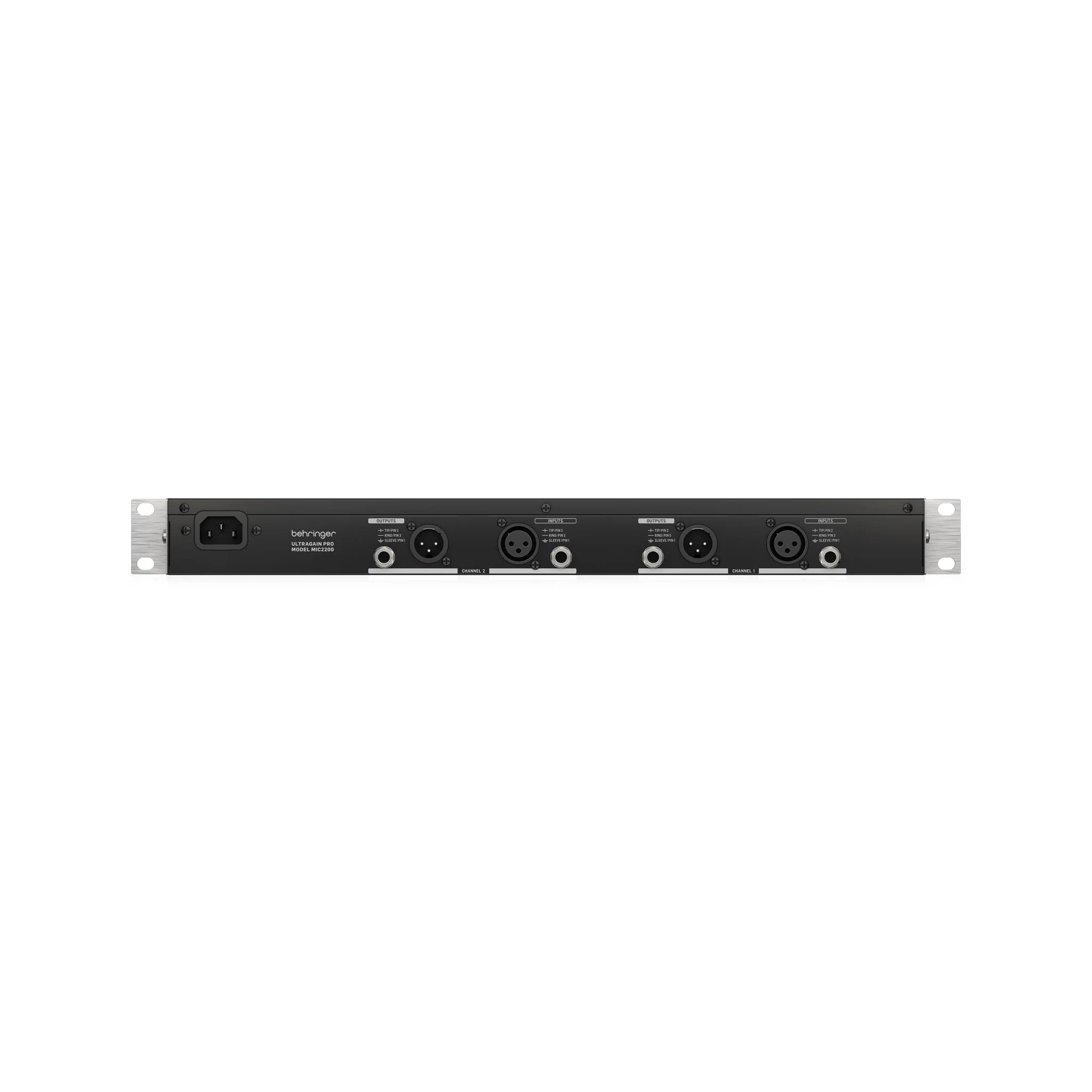 Behringer MIC2200 V2 2-channel Tube Microphone Preamp - Image 4