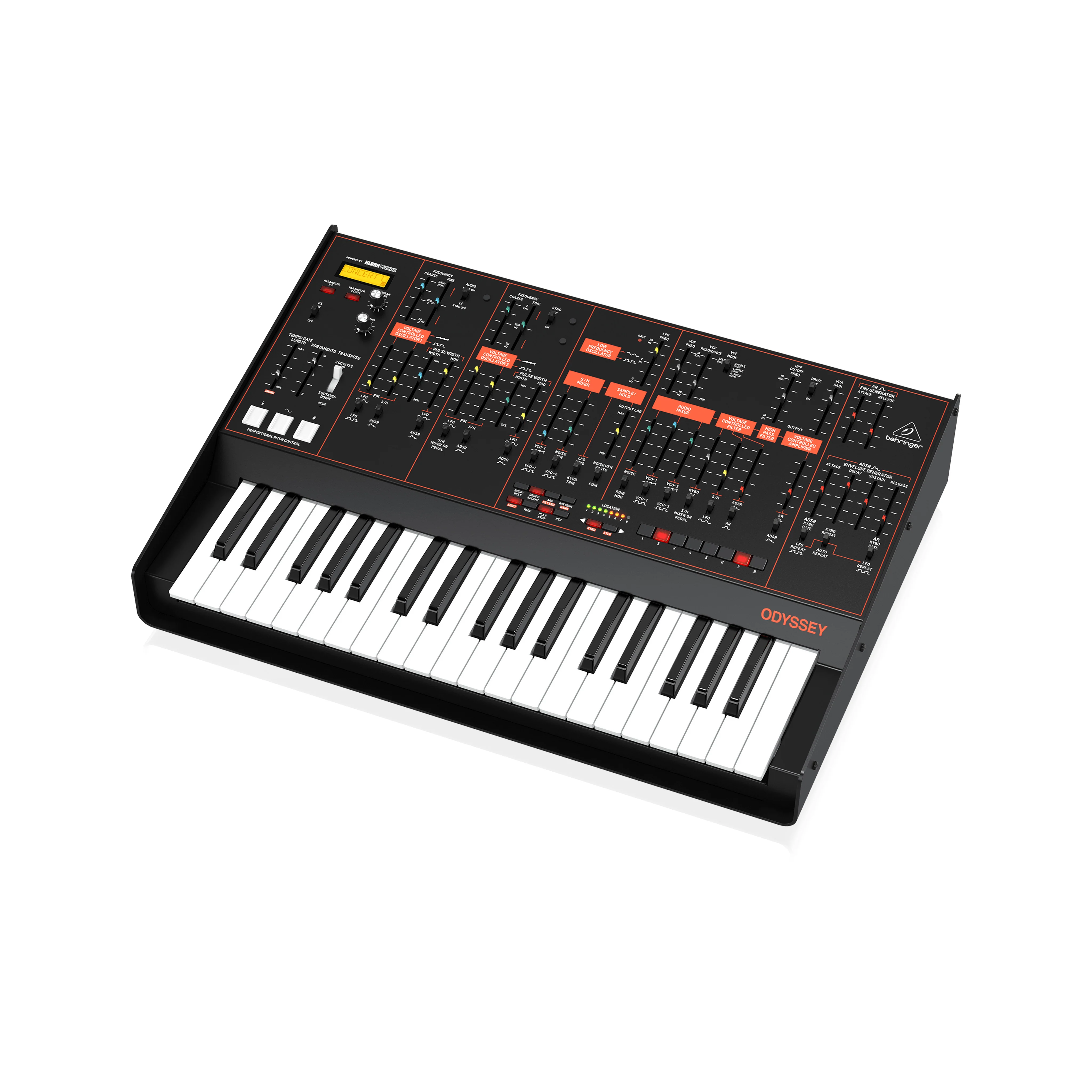Behringer Odyssey - Analog Synthesizer with 37 Full-Size Keys, Dual VCOs, 3-Way Multi-Mode VCFs, 32- - Image 4